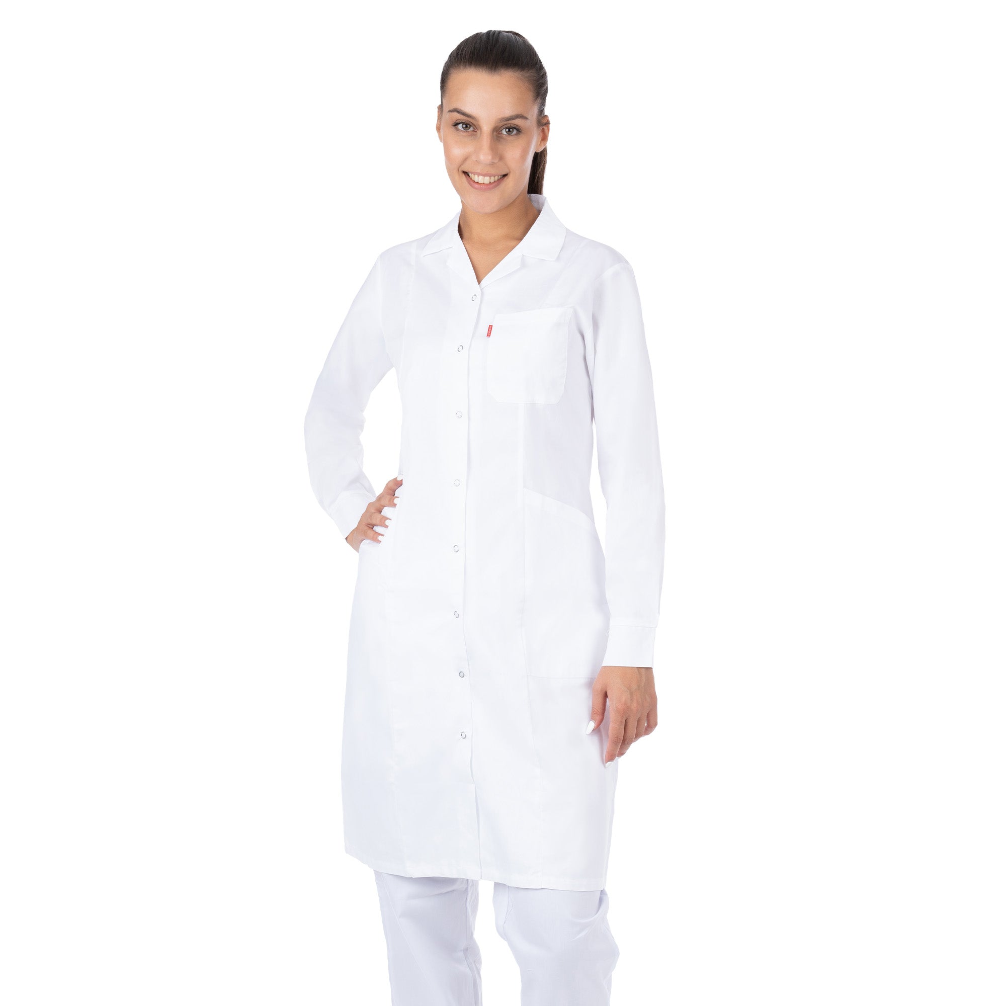 Long Sleeve Lab Gown for Women - Nirlon