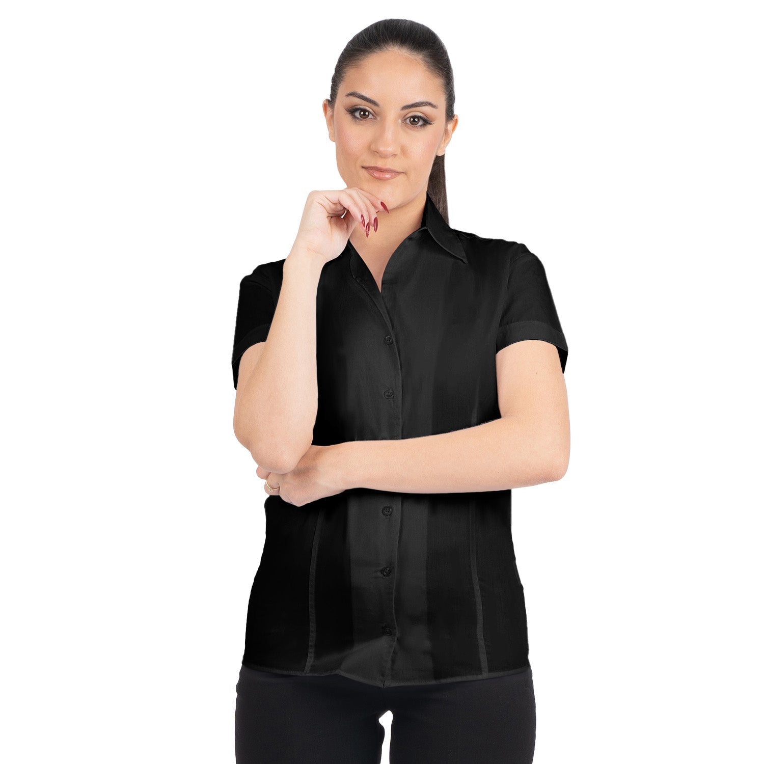 Formal Short Sleeve Shirt for Women - Nirlon