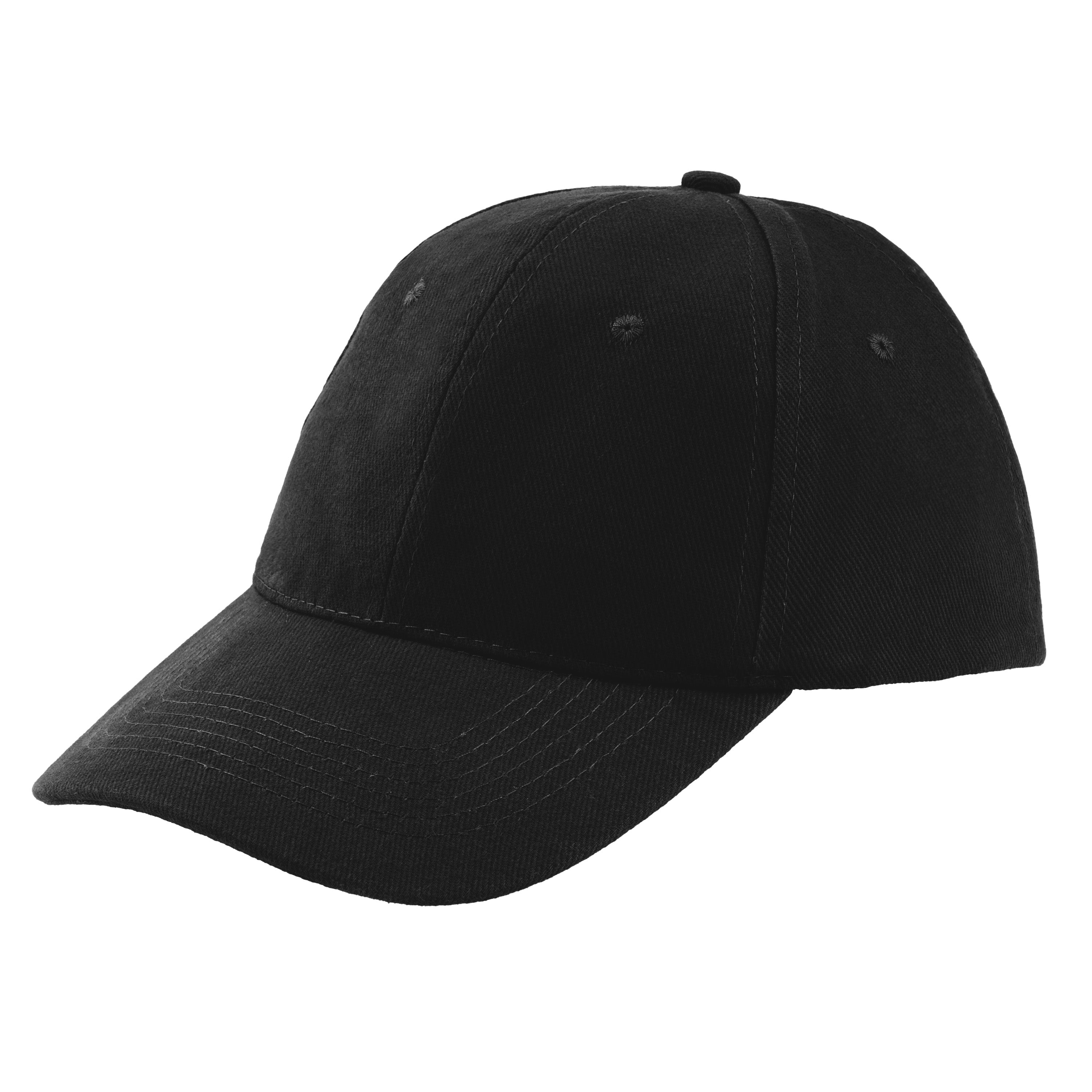 6-Panel Cotton Brush Cap - Nirlon