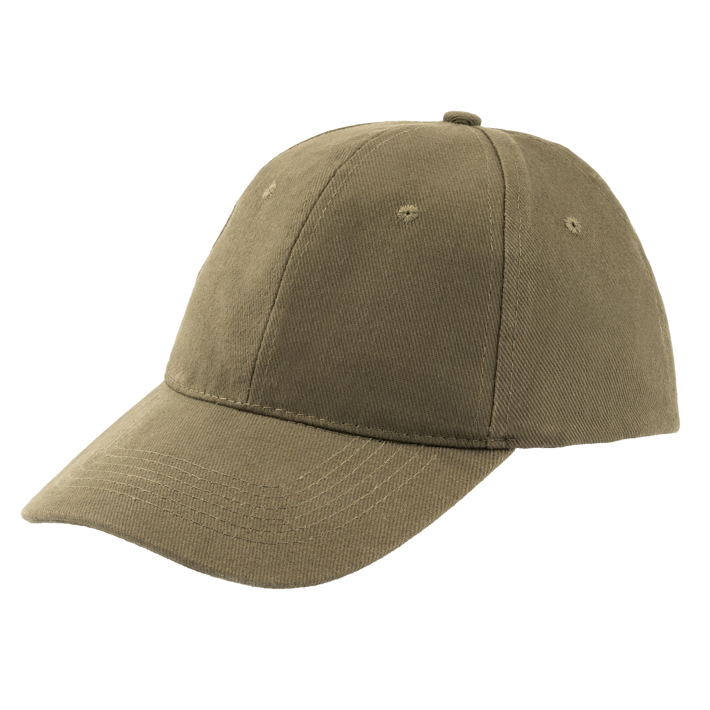 6-Panel Cotton Brush Cap - Nirlon