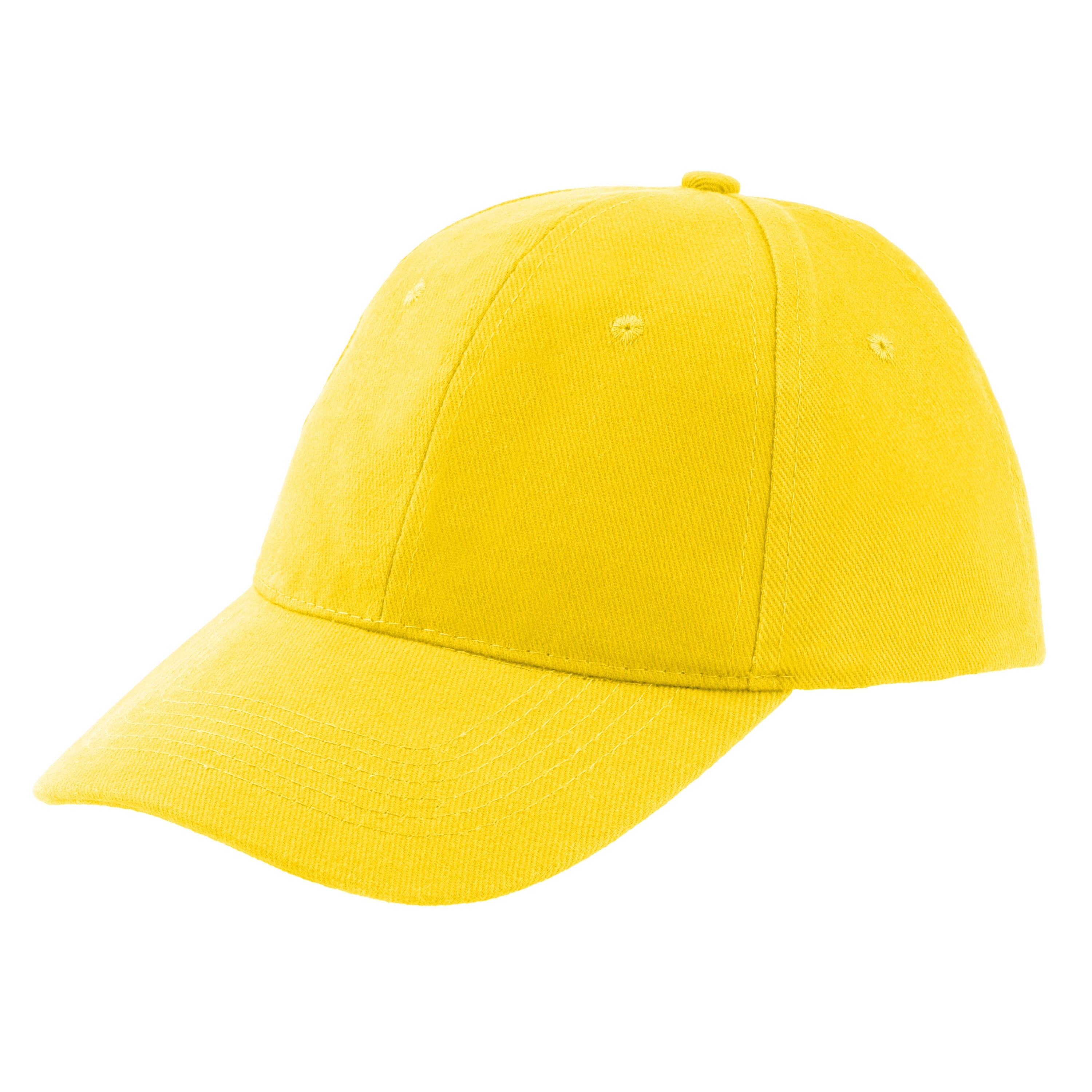 6-Panel Cotton Brush Cap - Nirlon