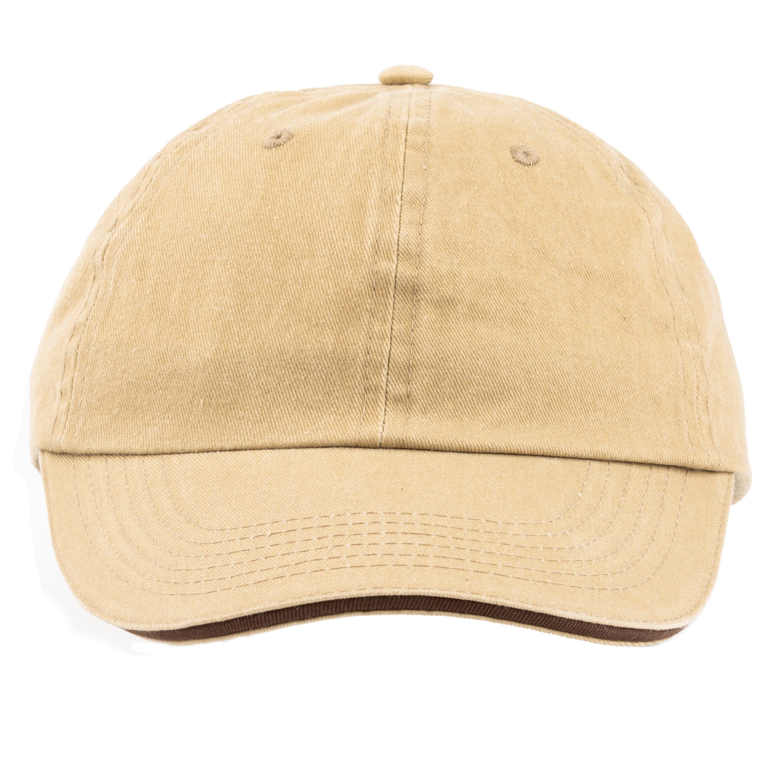 6-Panel Cotton Stone Wash Hat - Nirlon