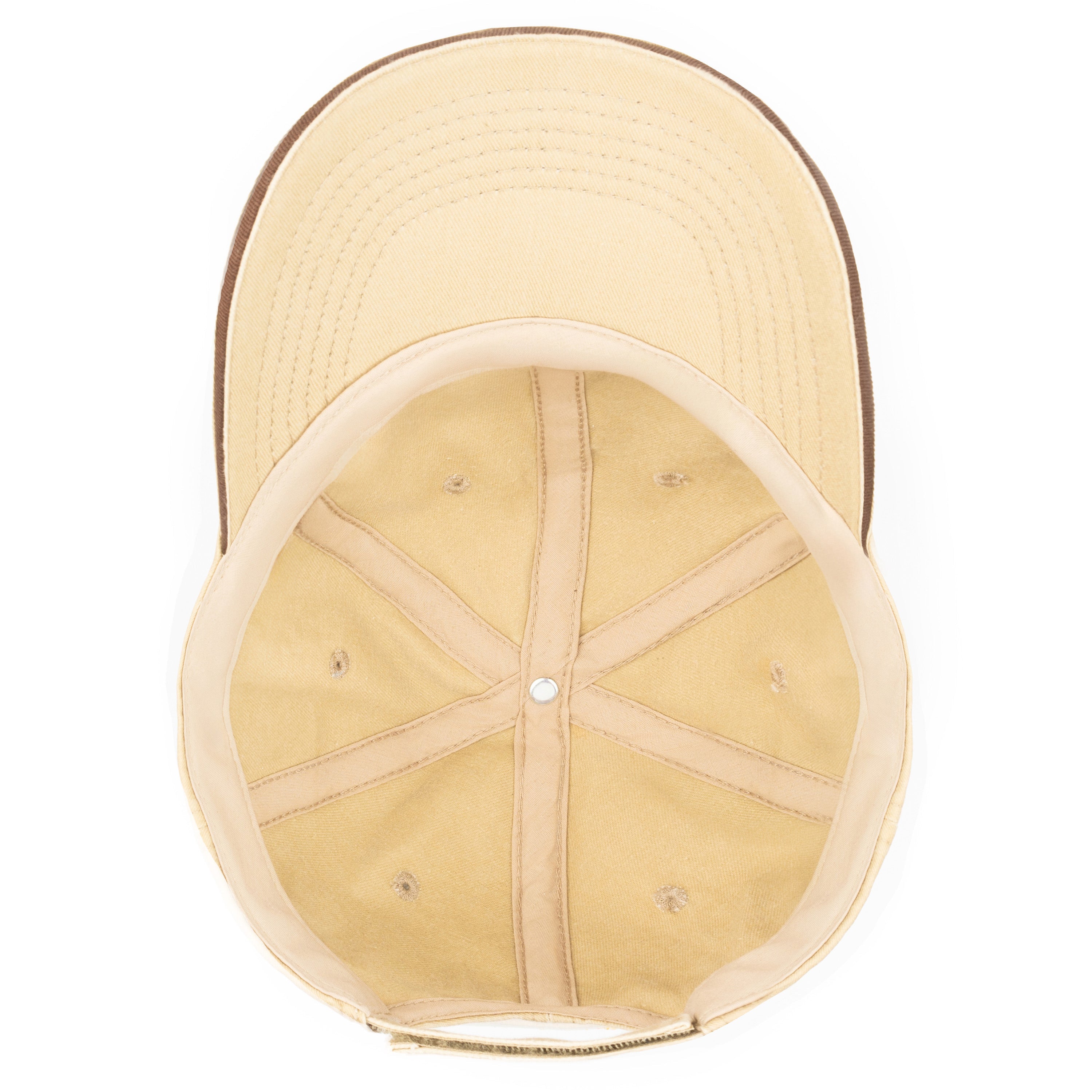6-Panel Cotton Stone Wash Hat - Nirlon