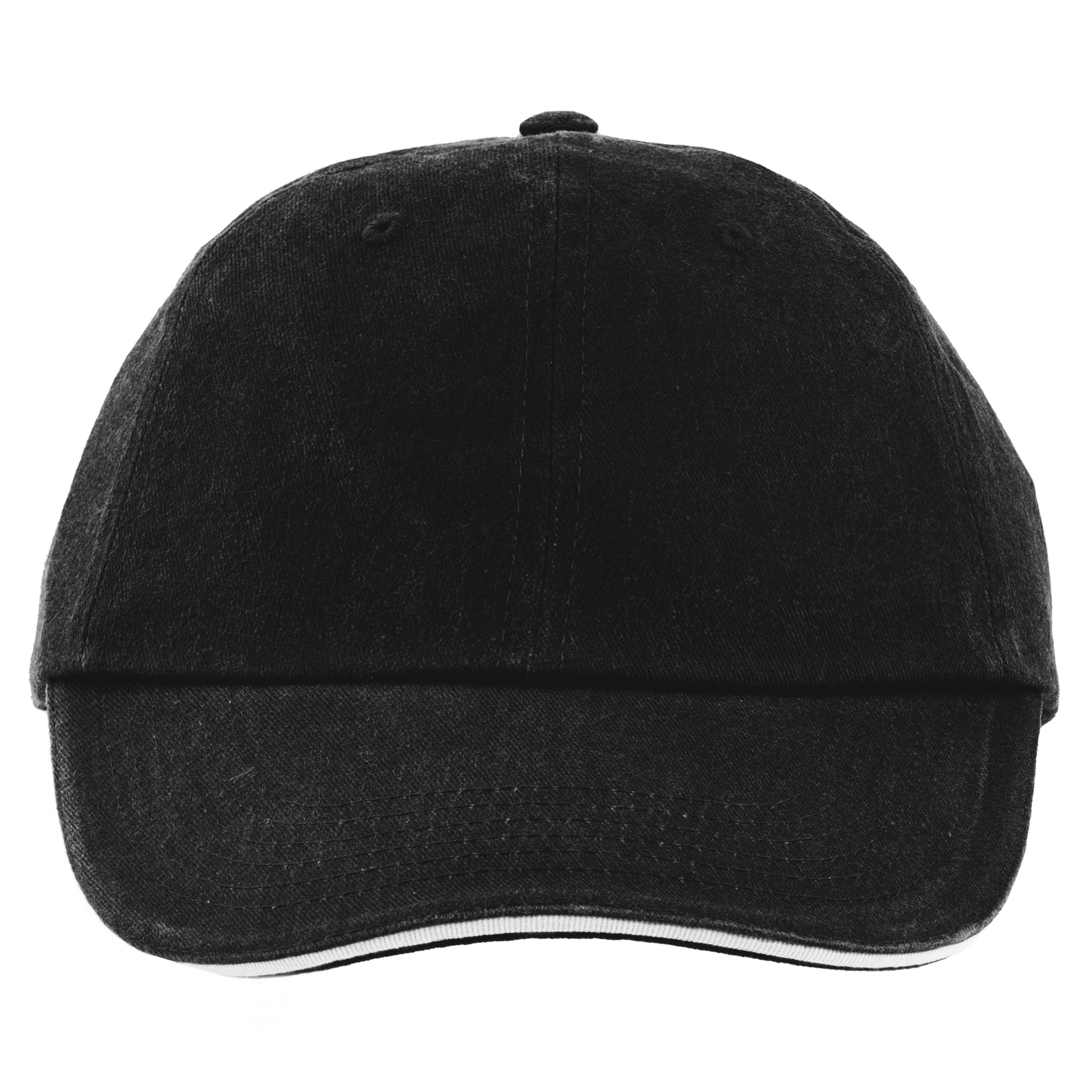 6-Panel Cotton Stone Wash Hat - Nirlon
