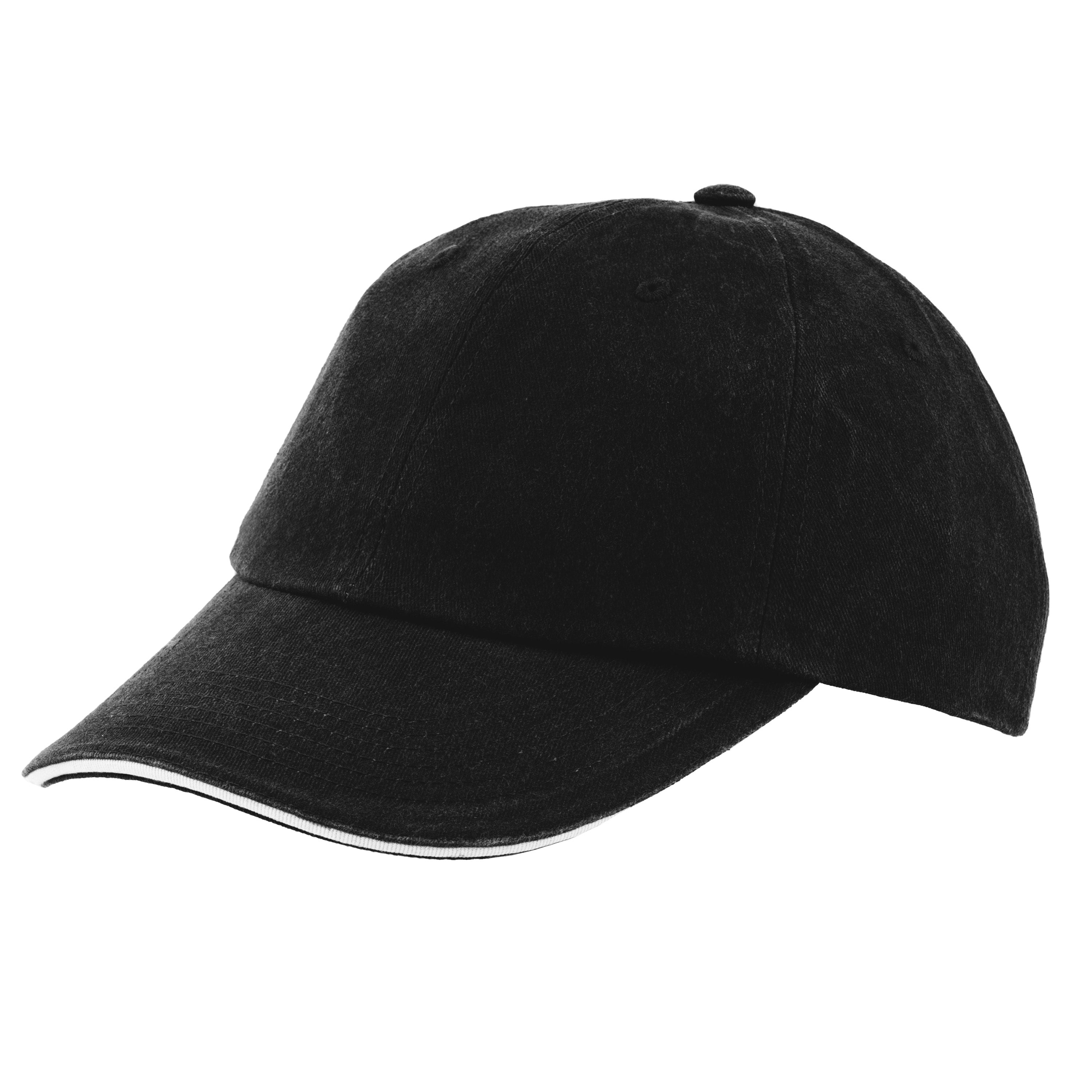 6-Panel Cotton Stone Wash Hat - Nirlon