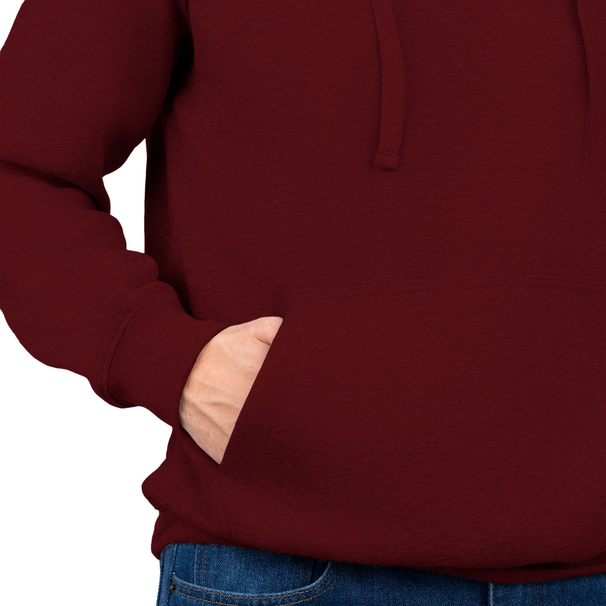 Pullover Hoodie with Kangaroo Pocket - Nirlon