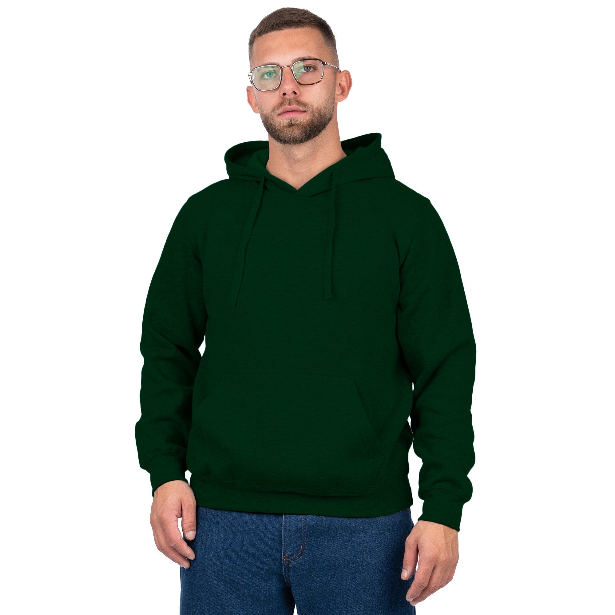 Pullover Hoodie with Kangaroo Pocket - Nirlon