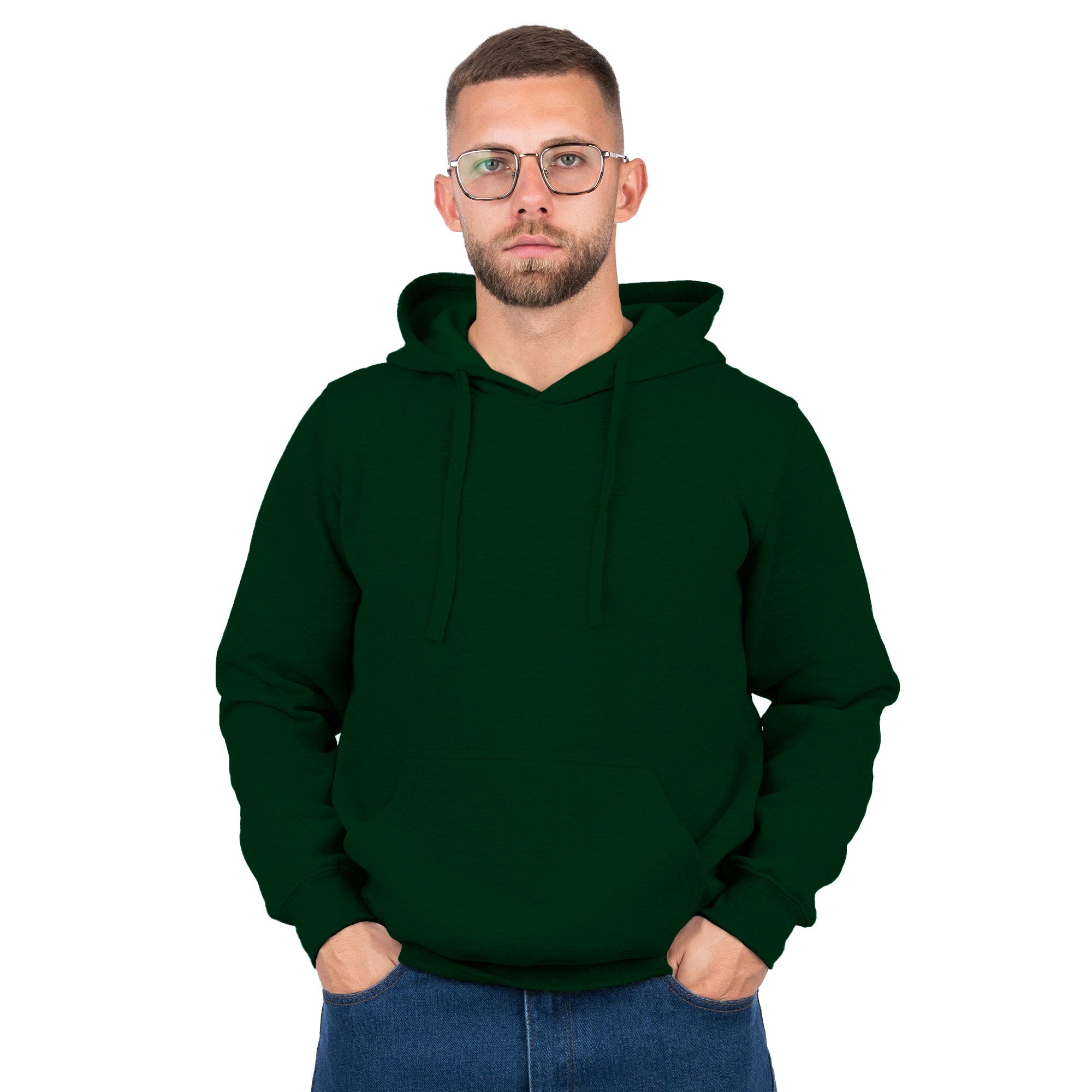 Pullover Hoodie with Kangaroo Pocket - Nirlon