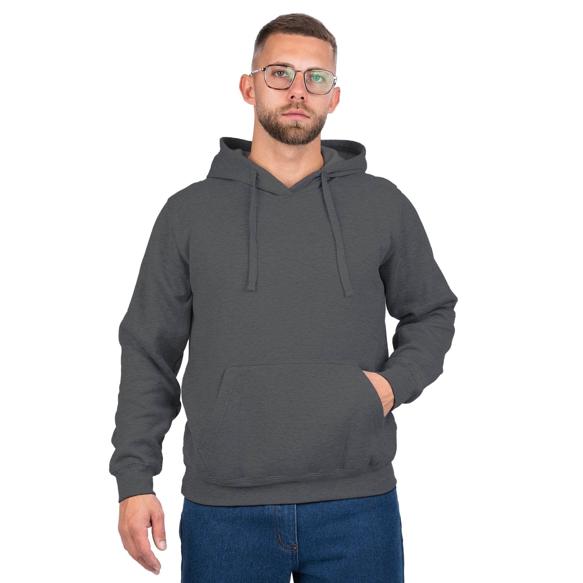 Pullover Hoodie with Kangaroo Pocket - Nirlon