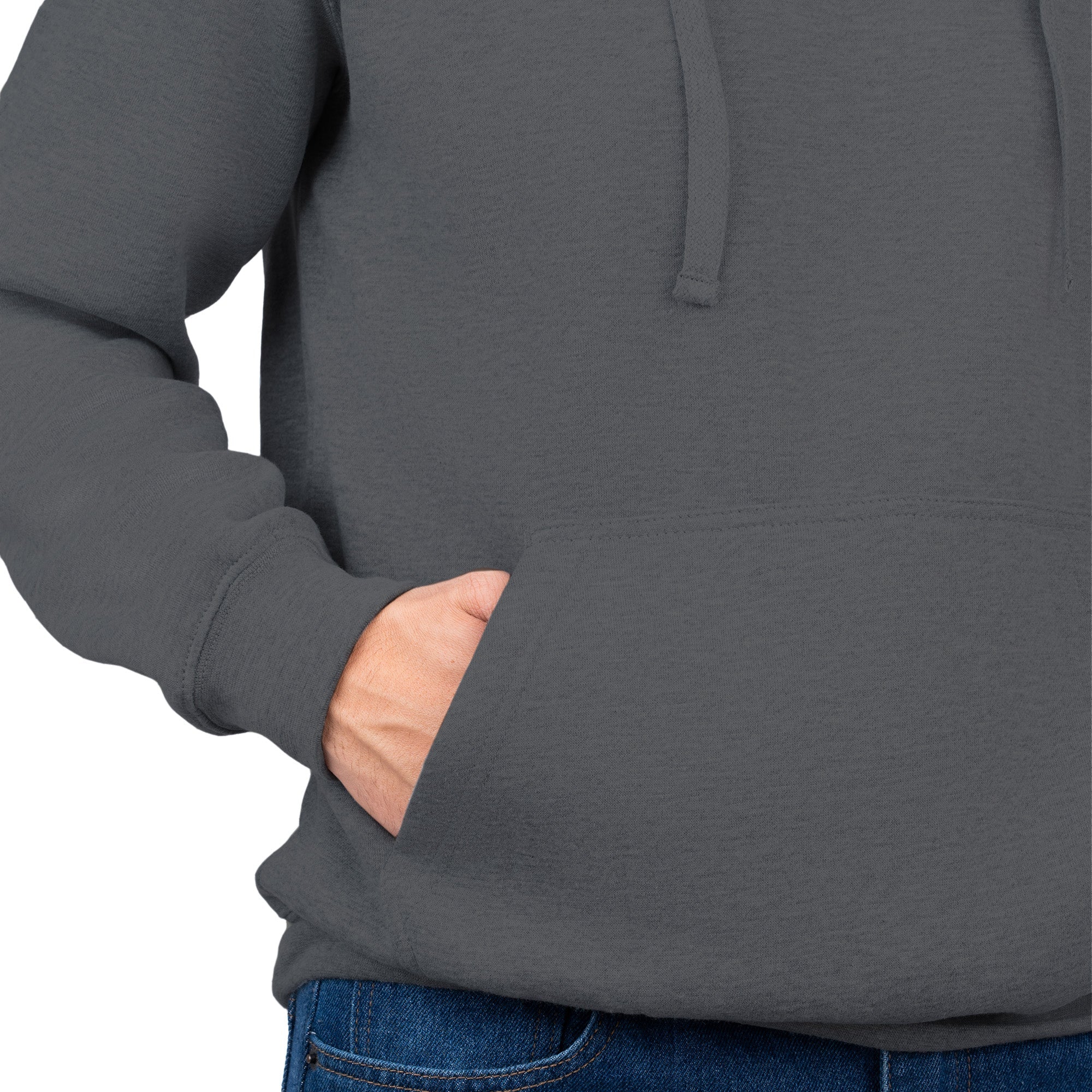 Pullover Hoodie with Kangaroo Pocket - Nirlon