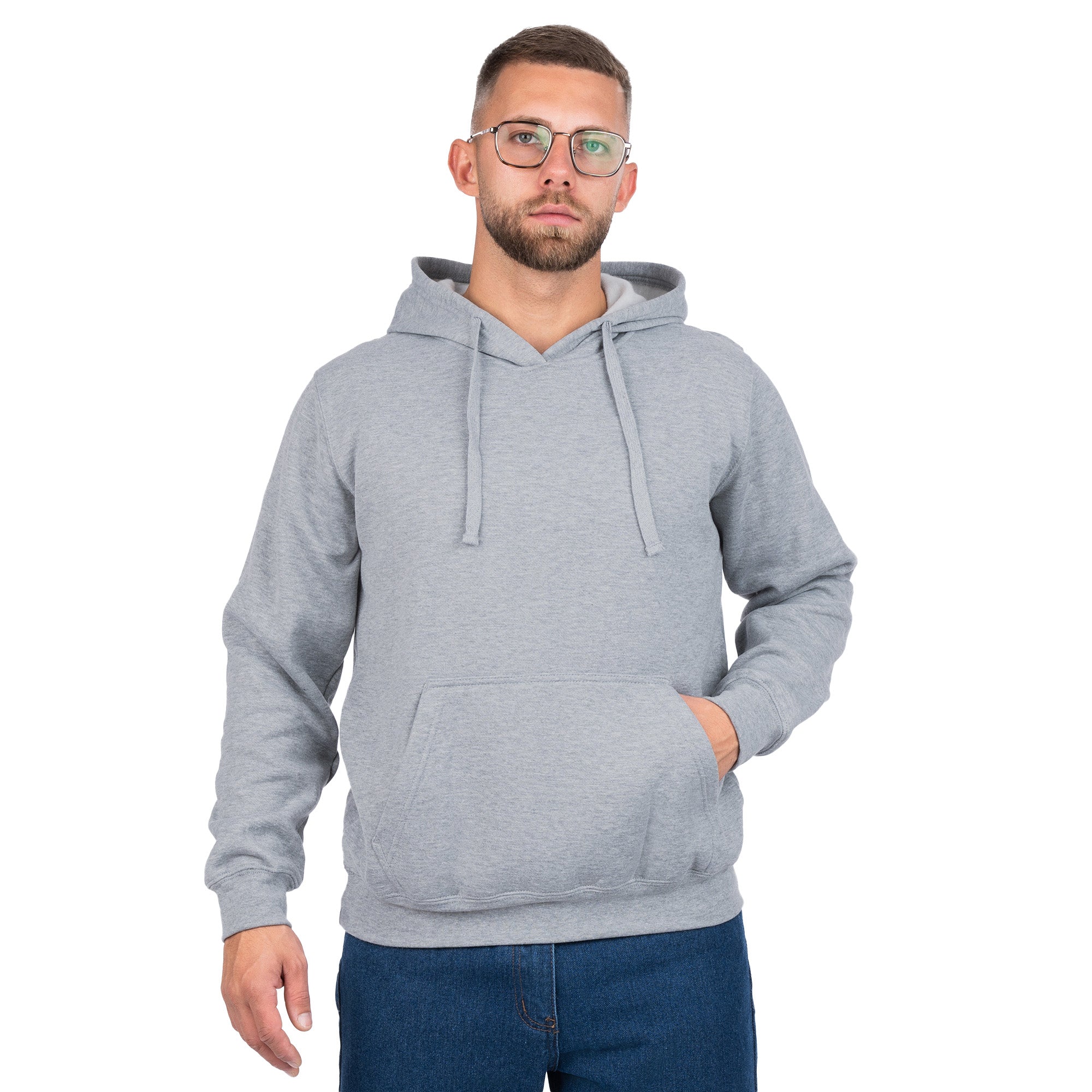 Pullover Hoodie with Kangaroo Pocket - Nirlon
