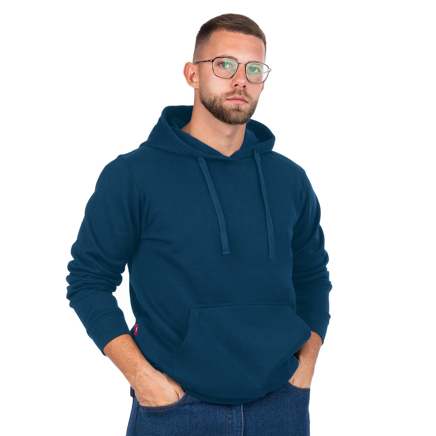 Pullover Hoodie with Kangaroo Pocket - Nirlon