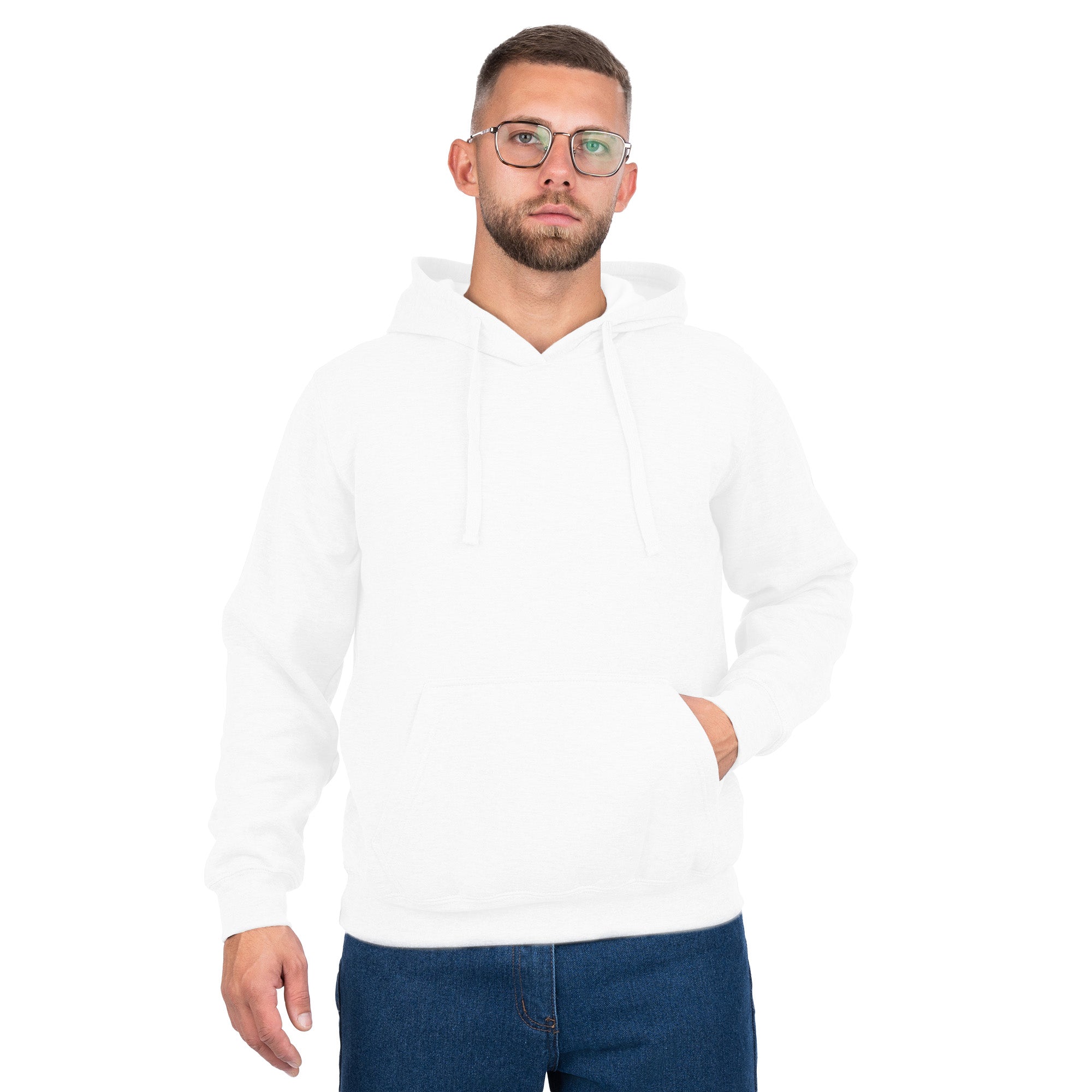 Pullover Hoodie with Kangaroo Pocket - Nirlon