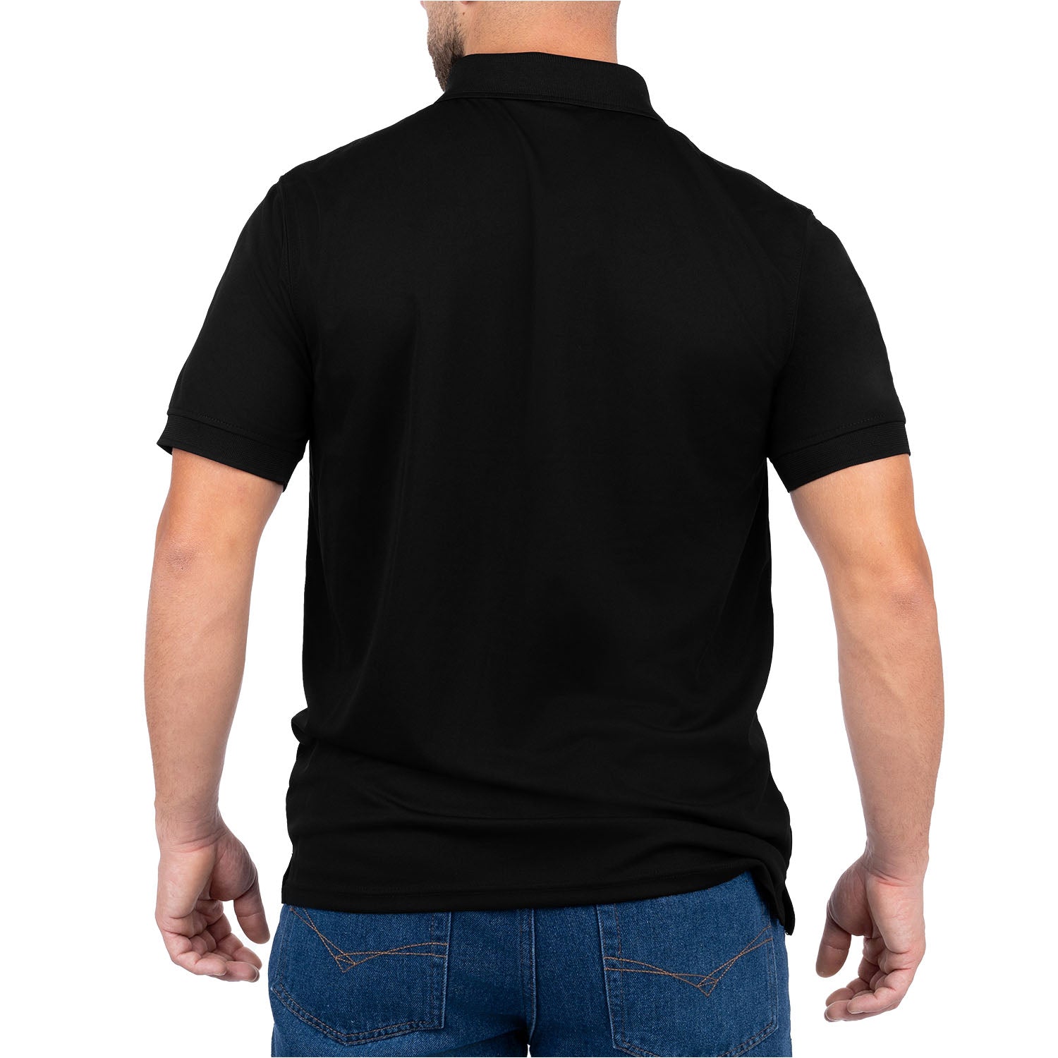 Moisture-Wicking Polo Shirt with Hidden Pocket for Men - Nirlon