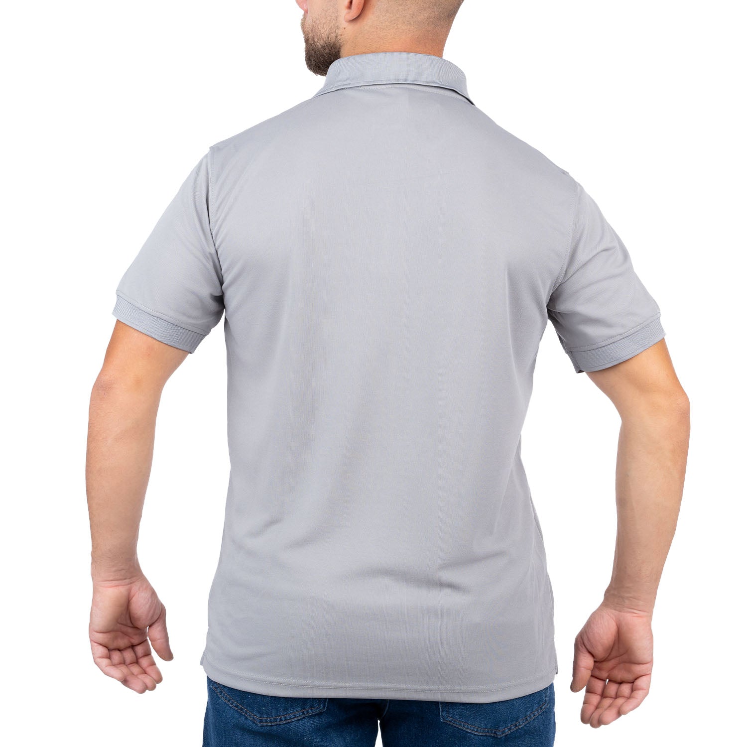 Moisture-Wicking Polo Shirt with Hidden Pocket for Men - Nirlon