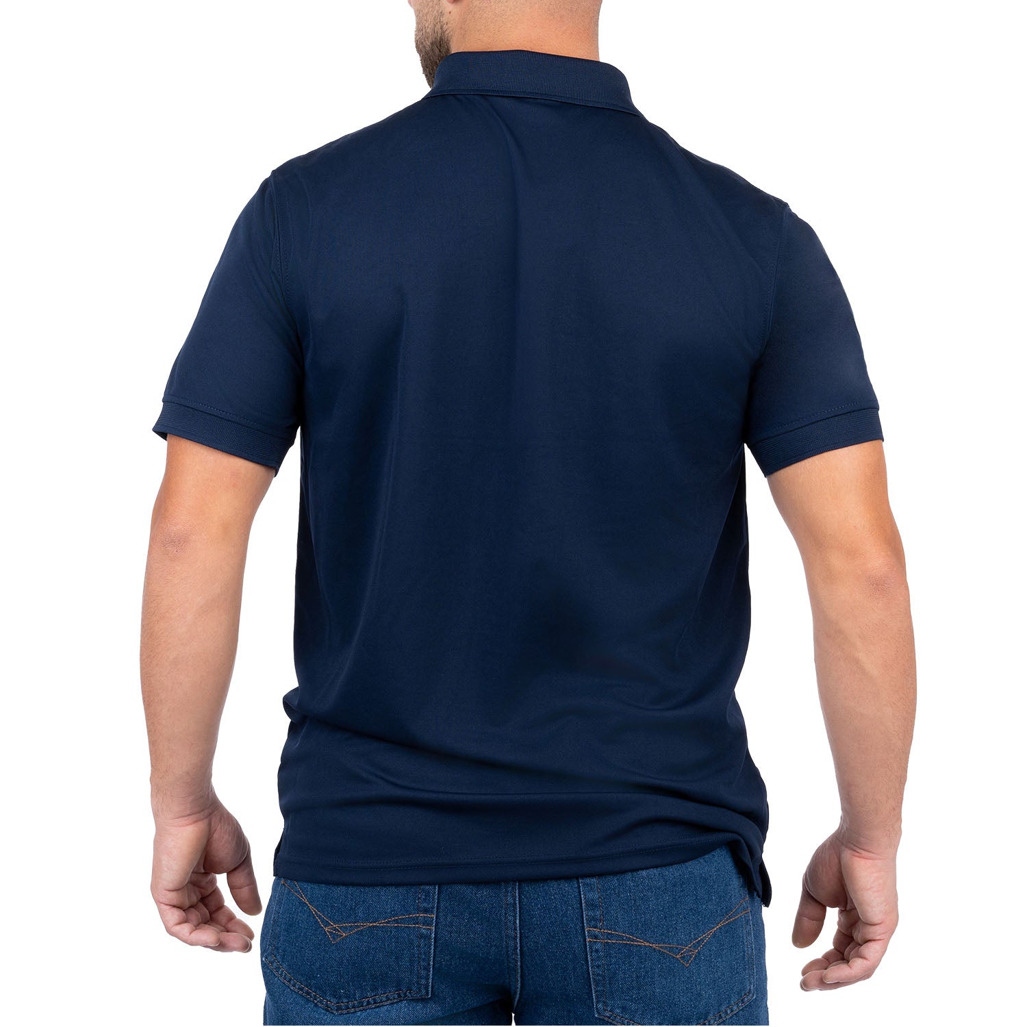 Moisture-Wicking Polo Shirt with Hidden Pocket for Men - Nirlon