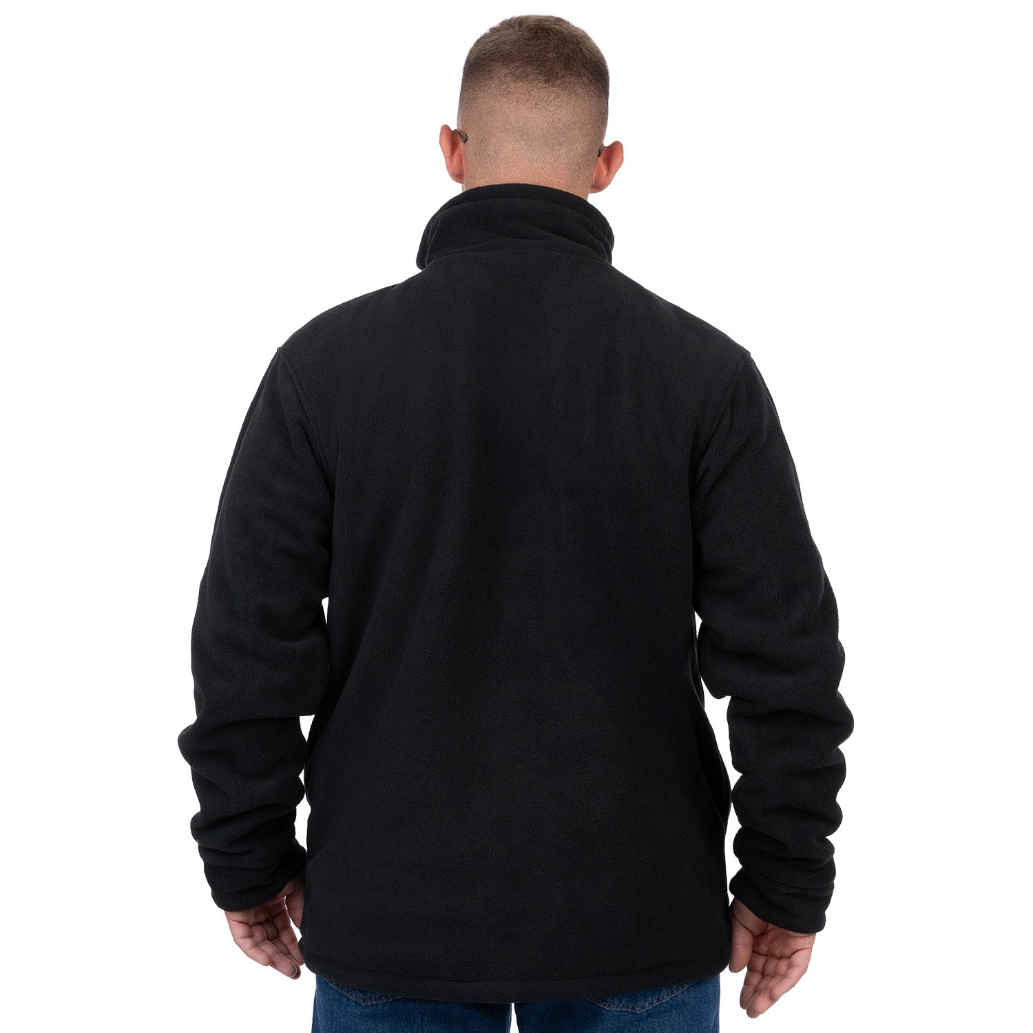 Reversible Zip Up Fleece Jacket for Men - Nirlon