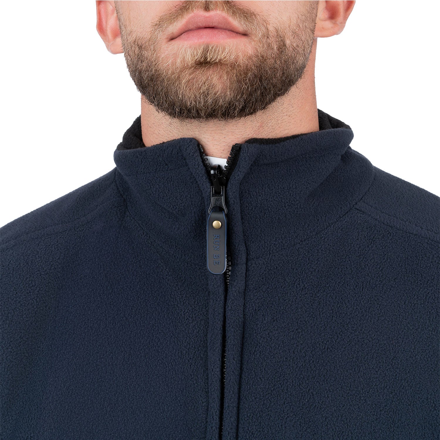 Reversible Zip Up Fleece Jacket for Men - Nirlon