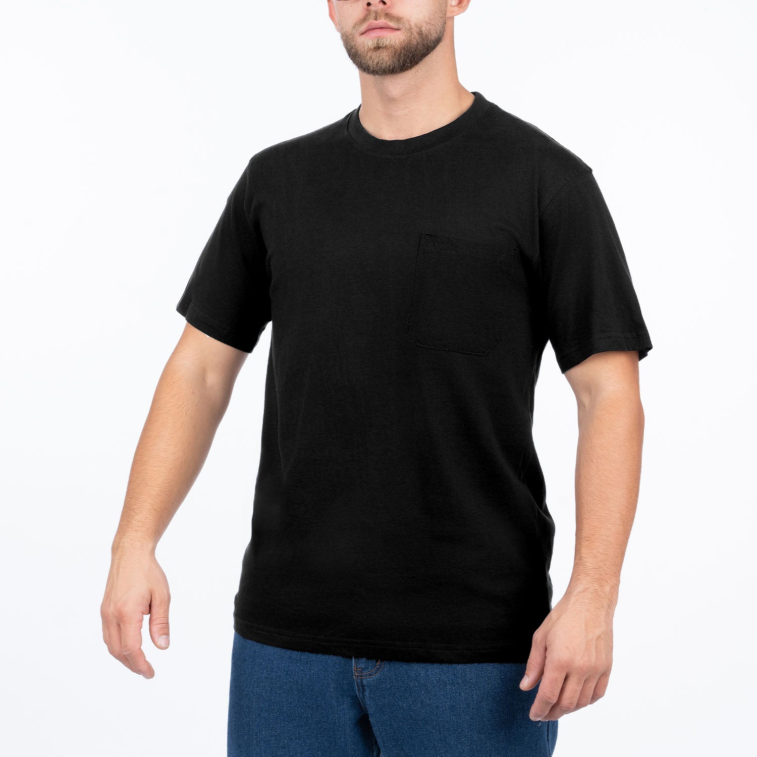 CottoNIR™ Short Sleeve T-Shirt with Pocket - Nirlon