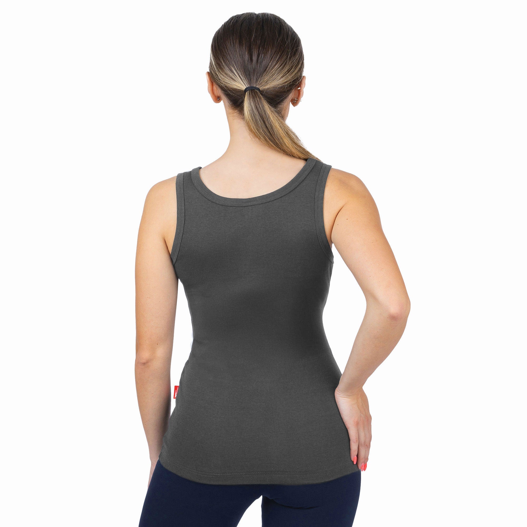 CottoNIR™ Ribbed Elastane Tank Top for Women - Nirlon