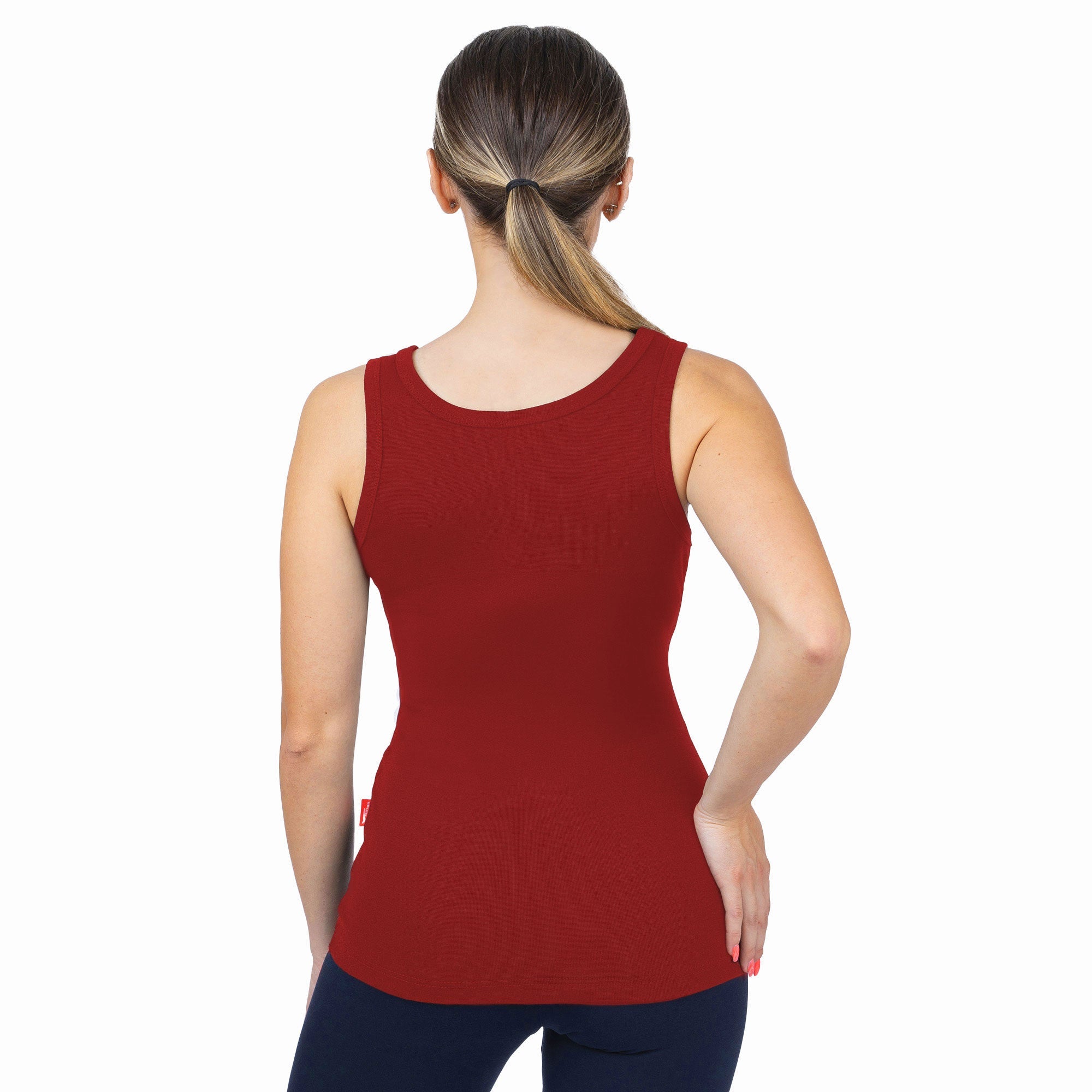 CottoNIR™ Ribbed Elastane Tank Top for Women - Nirlon