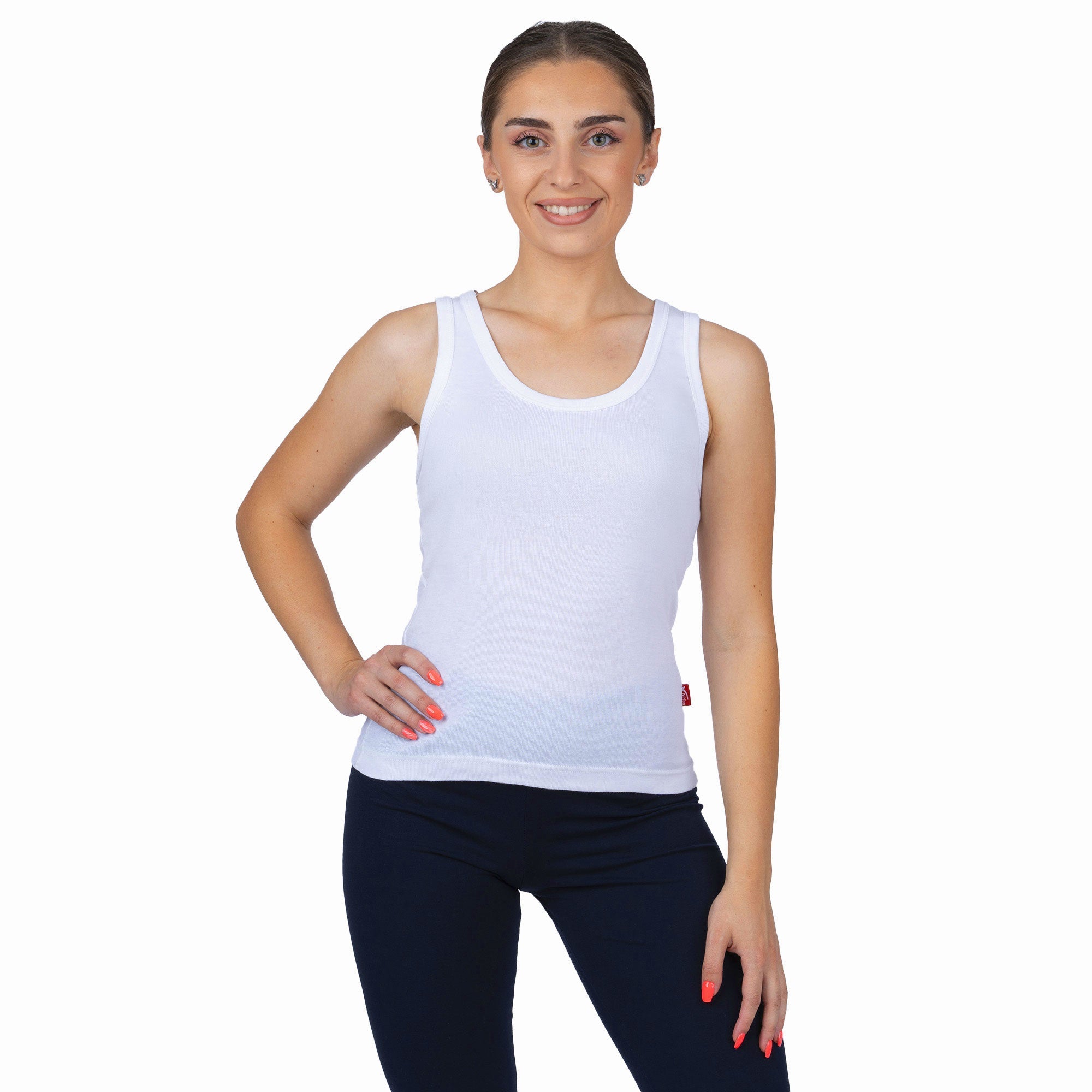 CottoNIR™ Ribbed Elastane Tank Top for Women - Nirlon