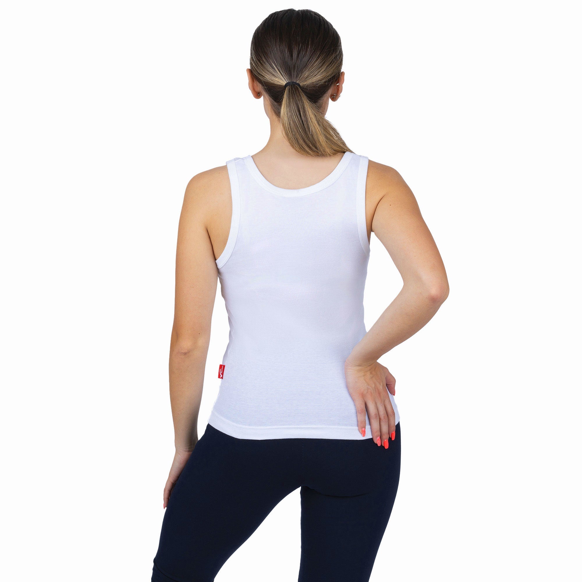 CottoNIR™ Ribbed Elastane Tank Top for Women - Nirlon