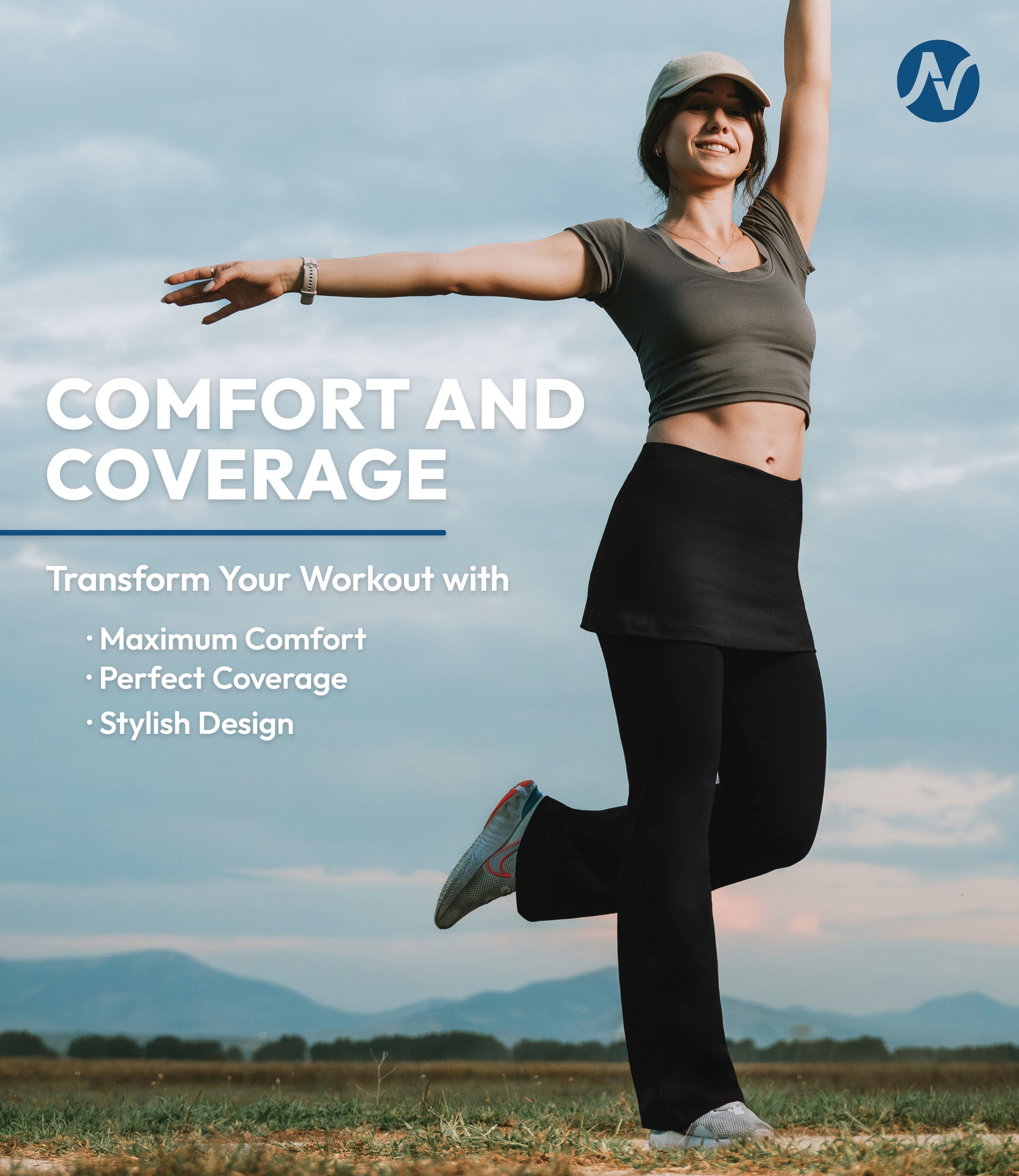 Skirt Yoga Pants
