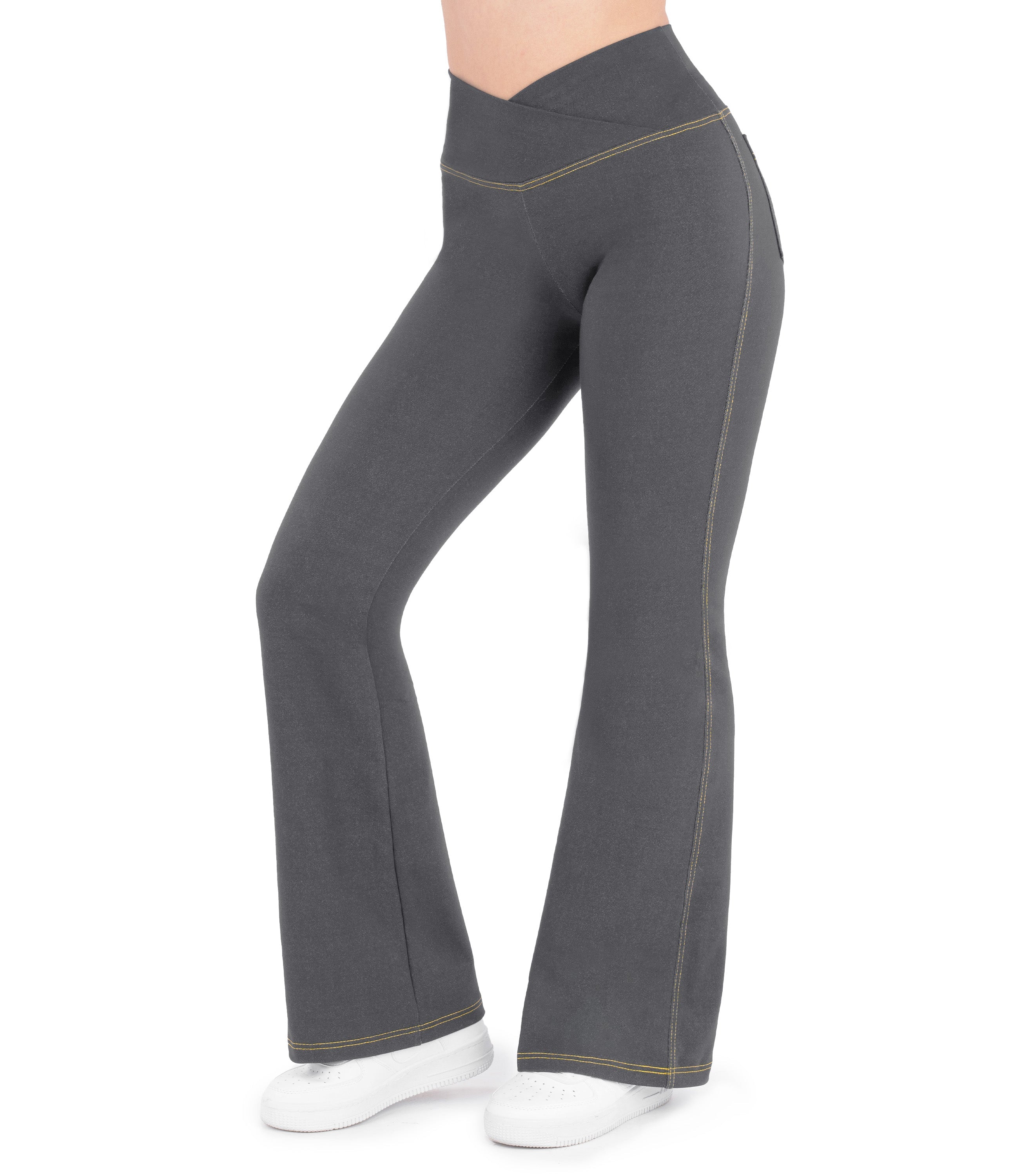 Crossover Bootcut Jeggings