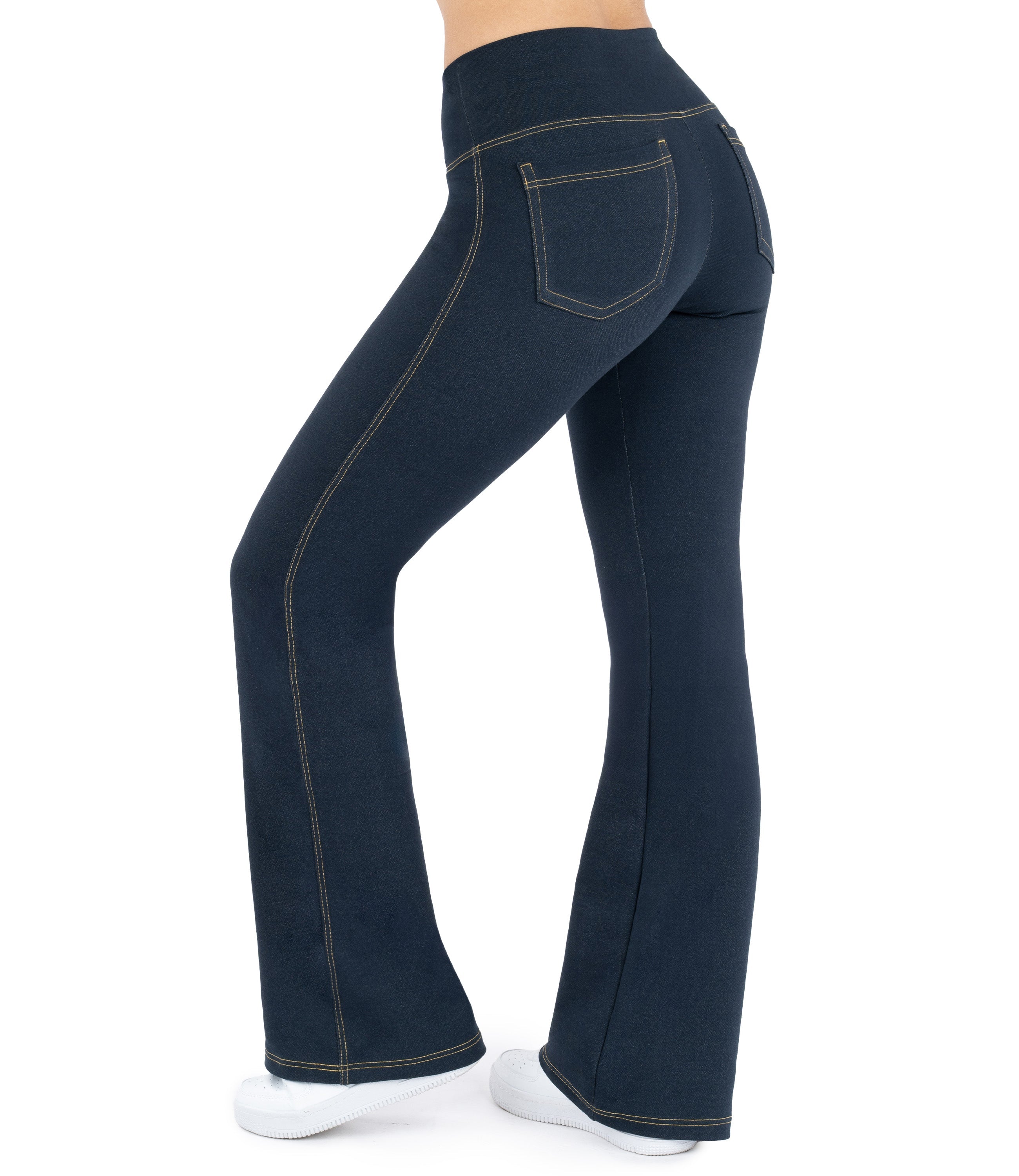 Crossover Bootcut Jeggings