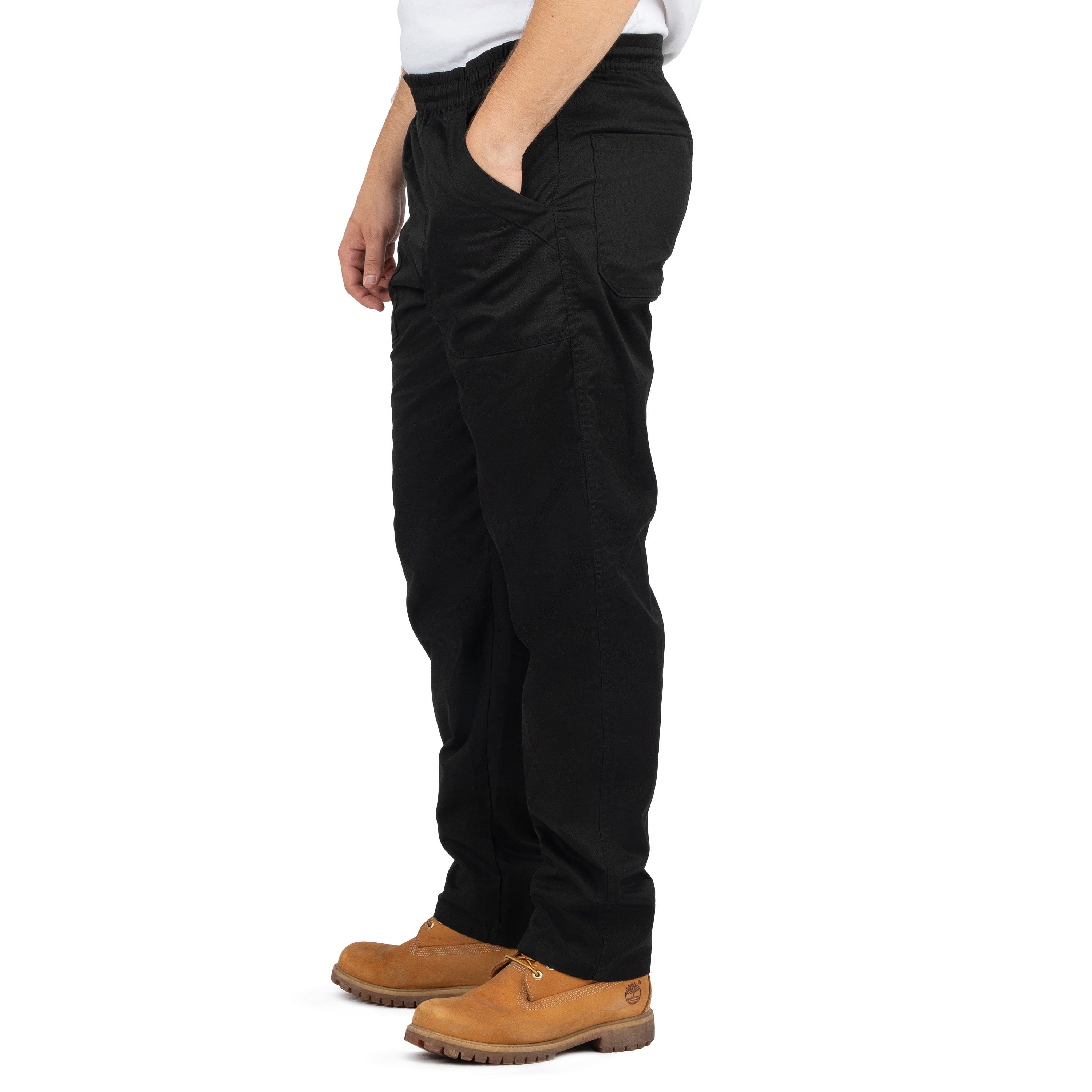 Men’s 6-Pocket Cargo Pants with Elastic Back - Nirlon