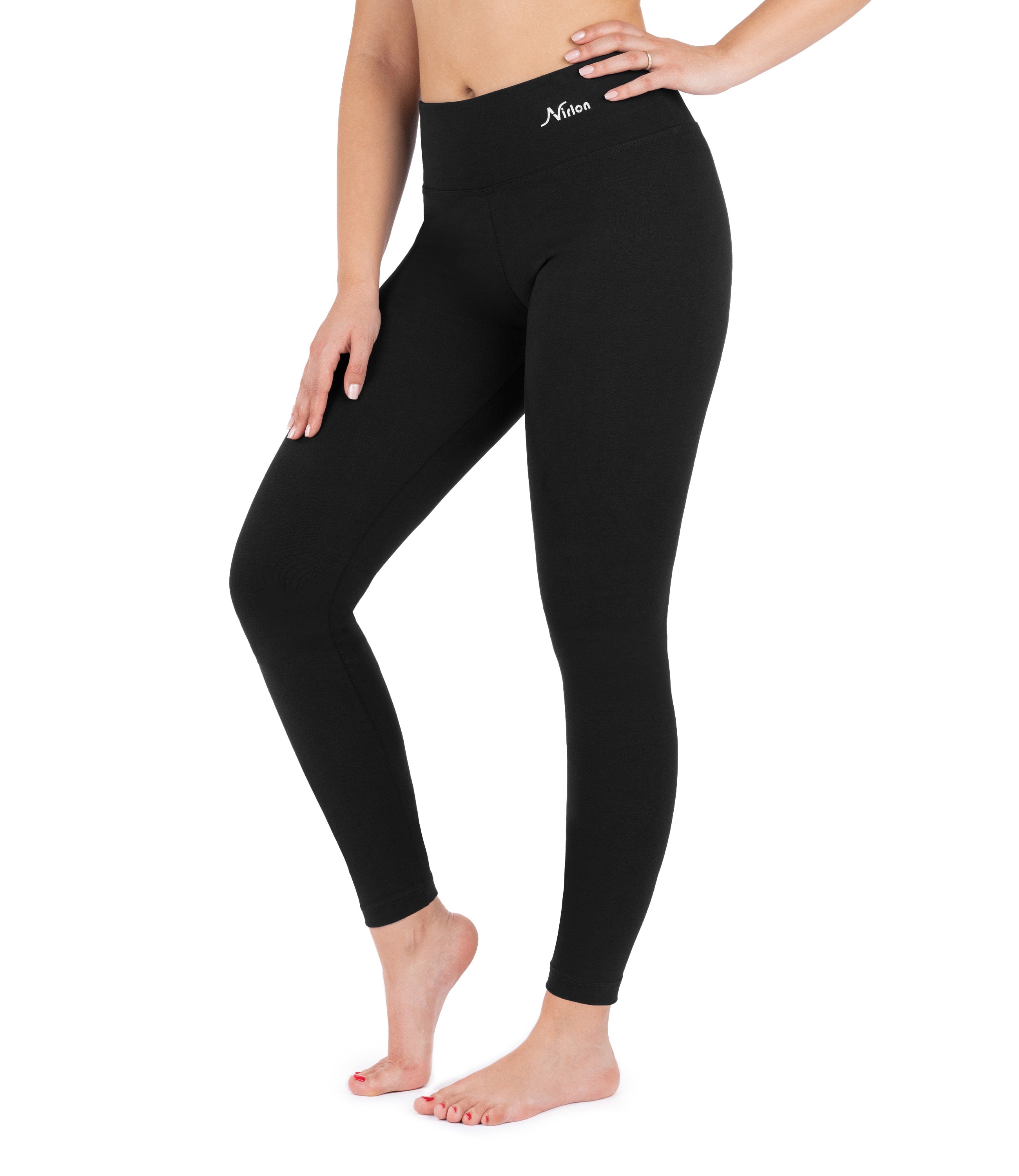 CottoNIR™ High Waist Ankle Leggings for Women