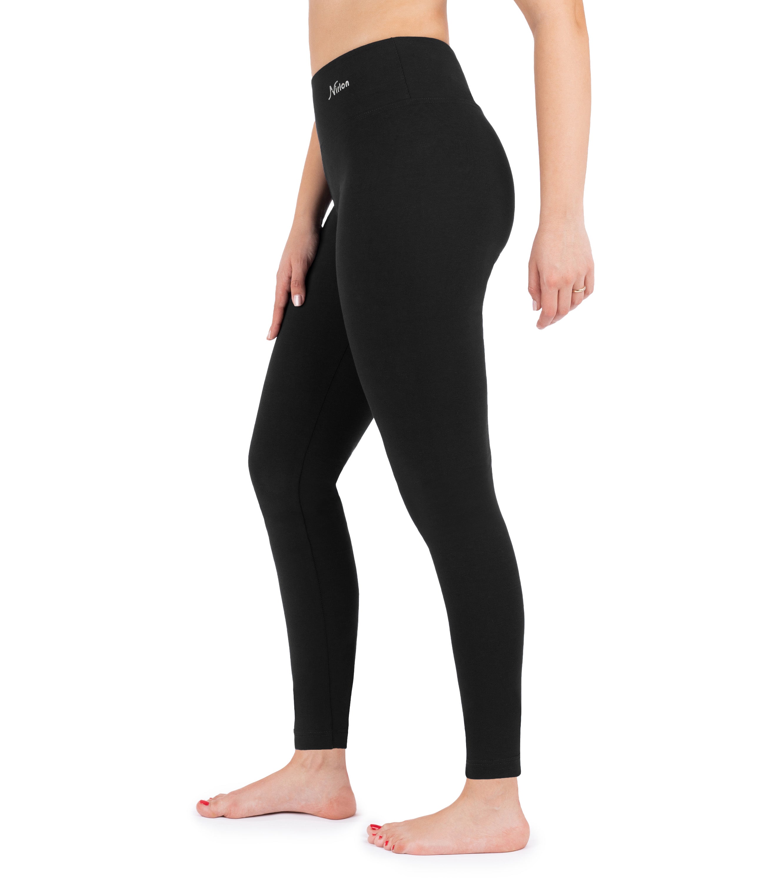 CottoNIR™ High Waist Ankle Leggings for Women