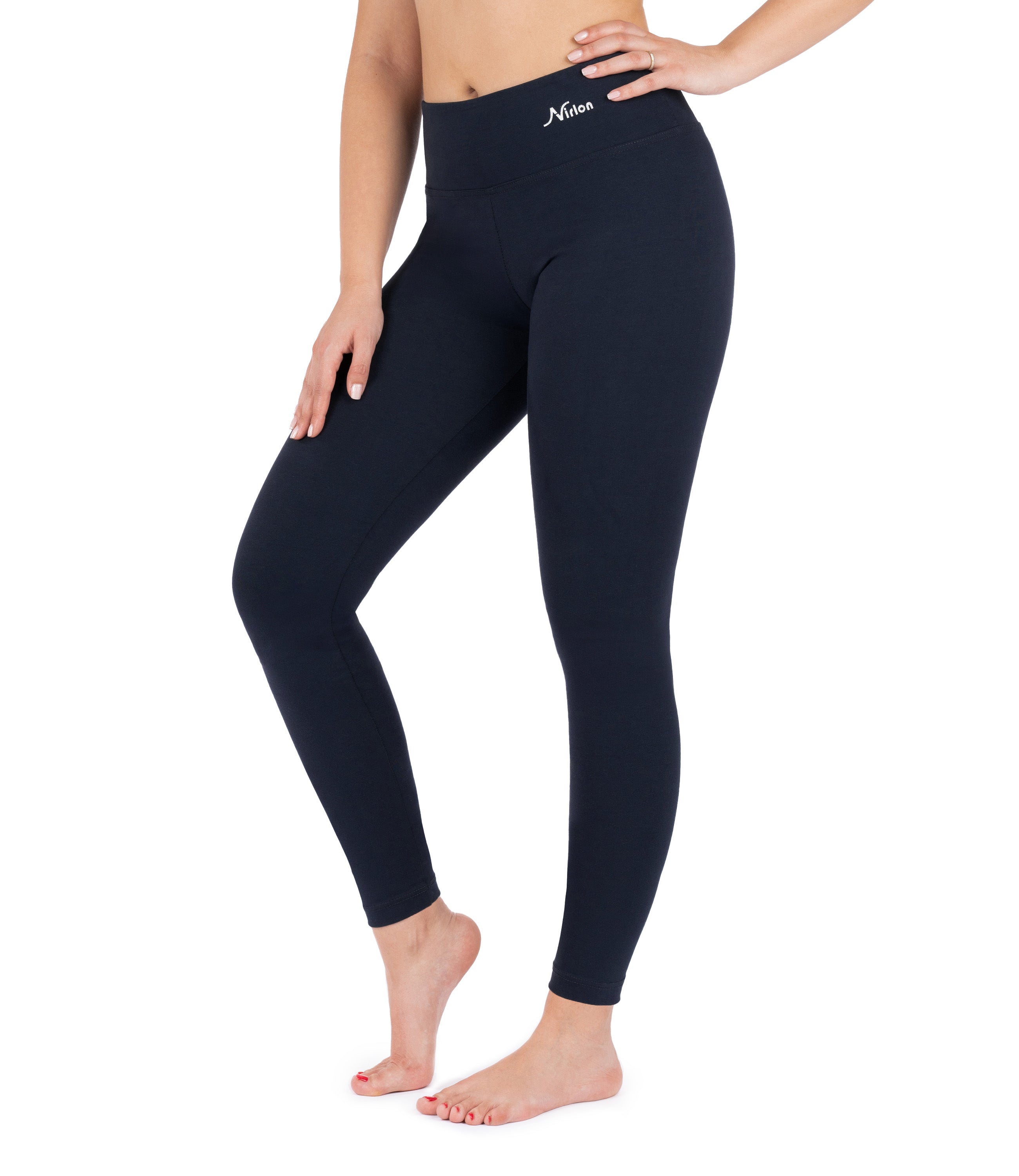 CottoNIR™ High Waist Ankle Leggings for Women