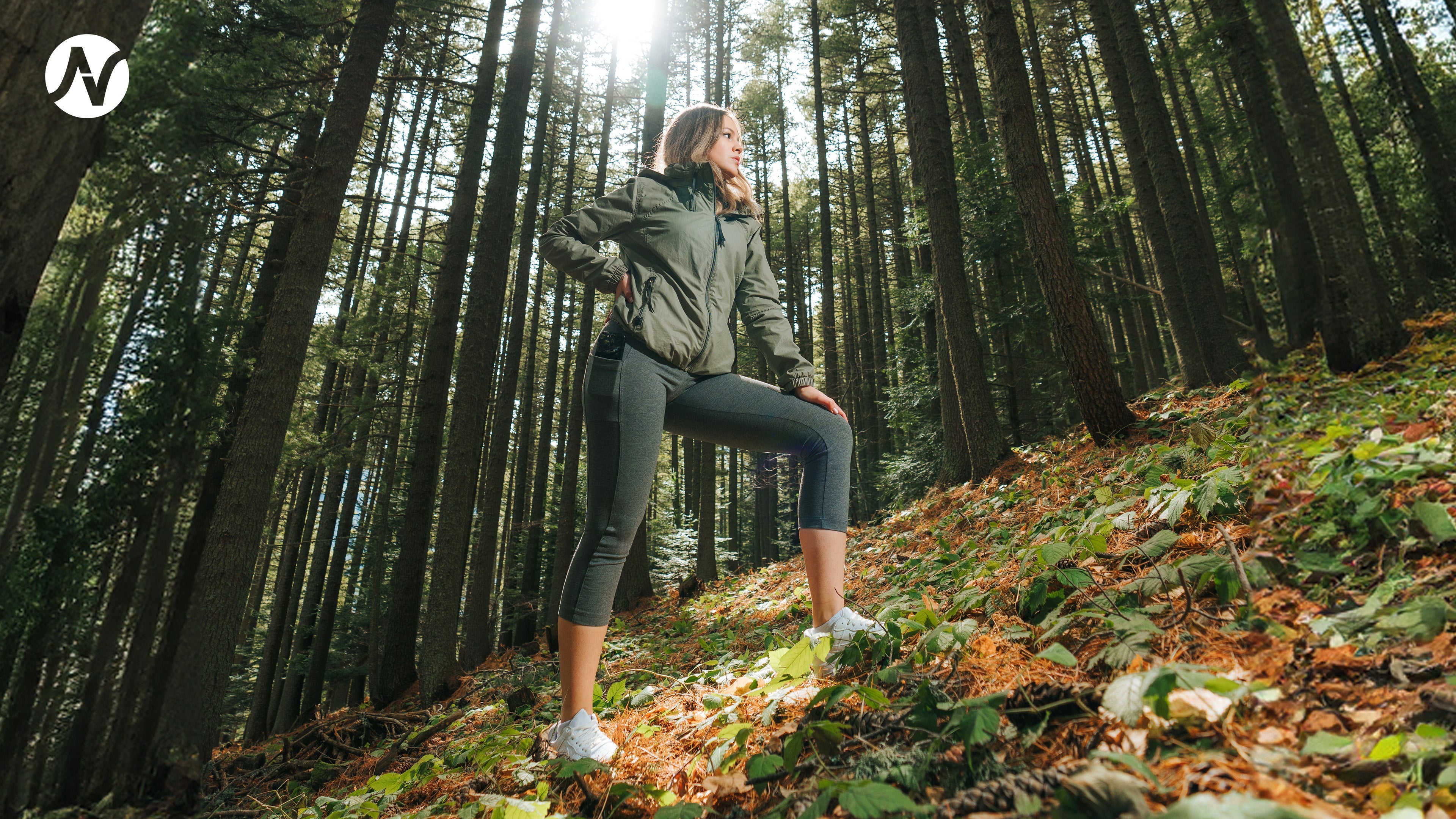 CottoNIR™ High Waist 7/8 Leggings with Pockets for Women