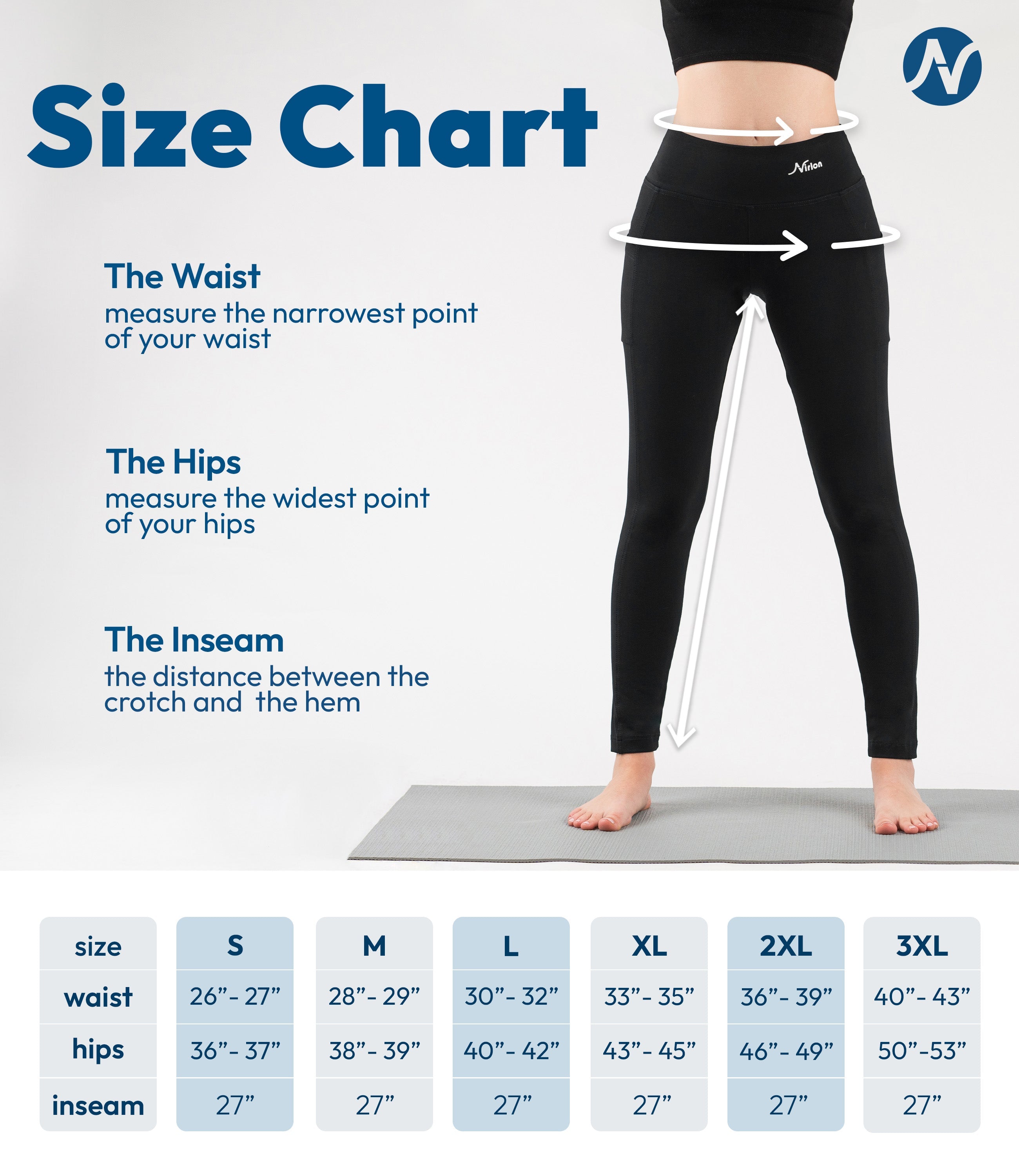 CottoNIR™ High Waist Ankle Leggings with Pockets for Women