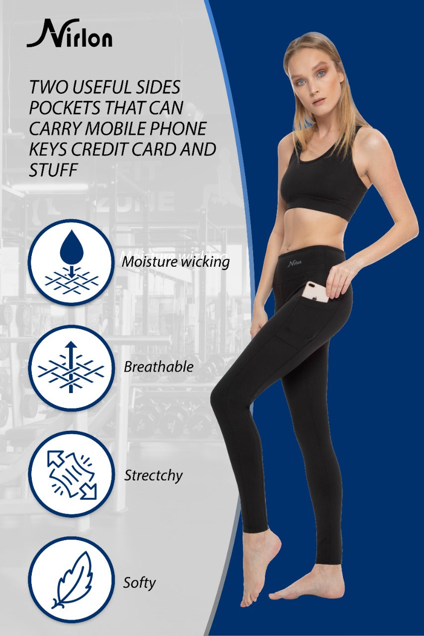 Full-Length Leggings with Pockets