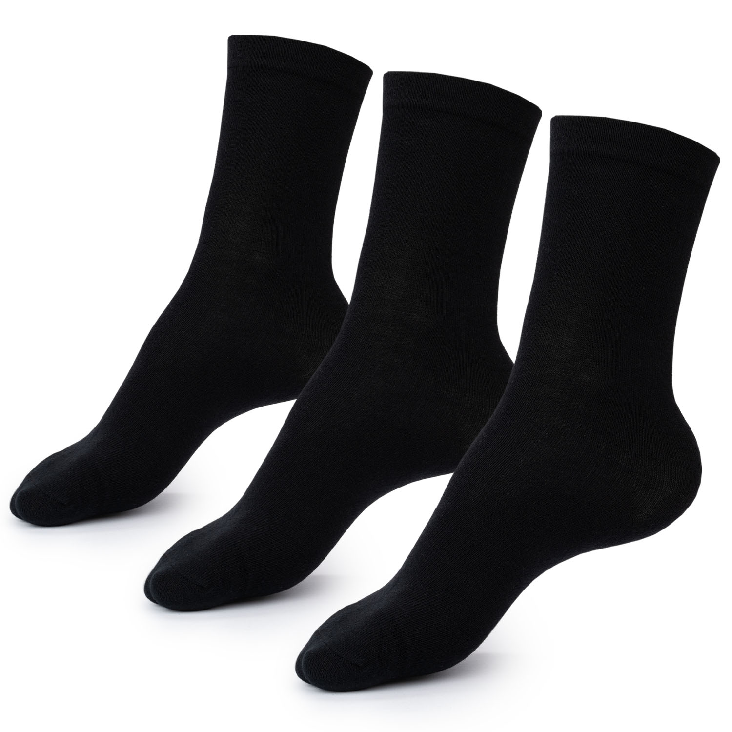 Black Socks - 3 Pack - Nirlon