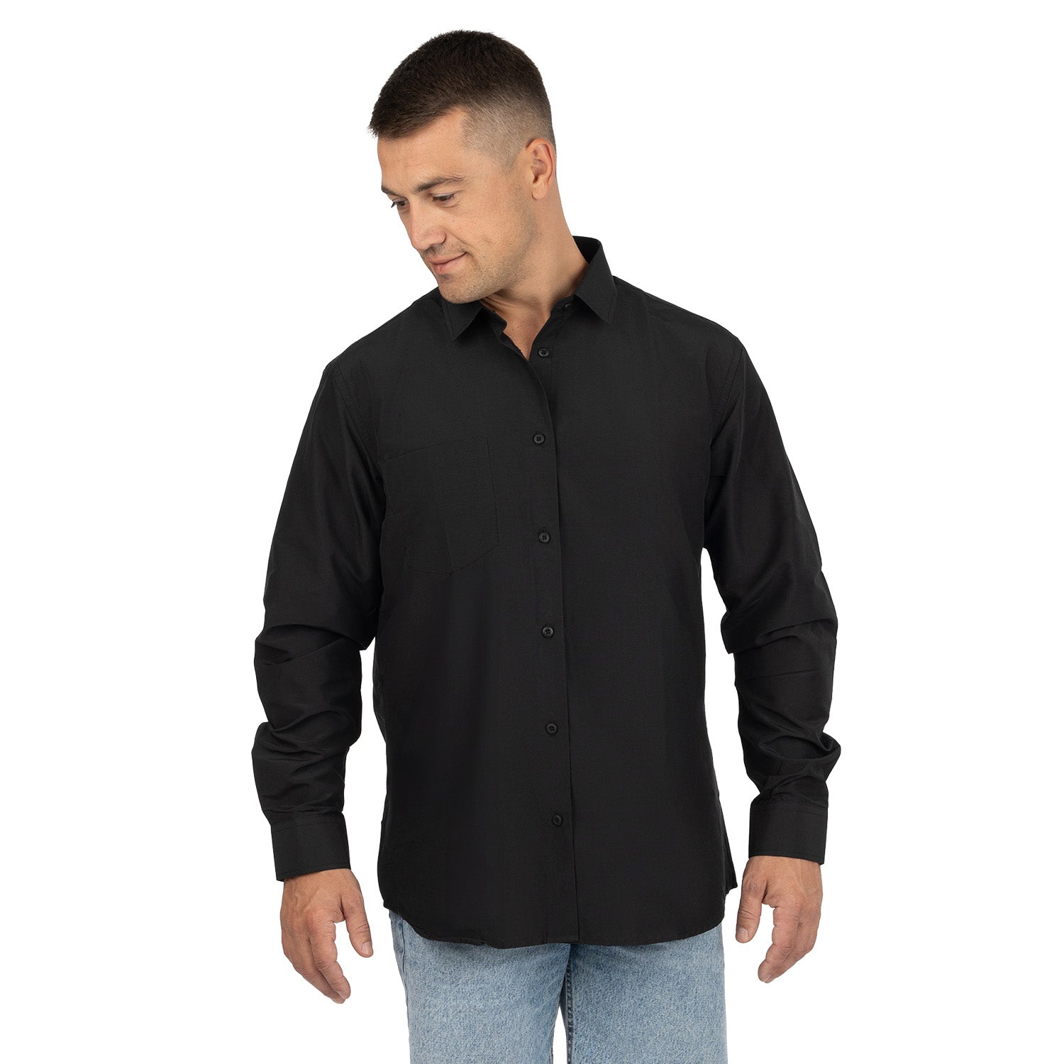 Long Sleeve Oxford Shirt for Men - Nirlon