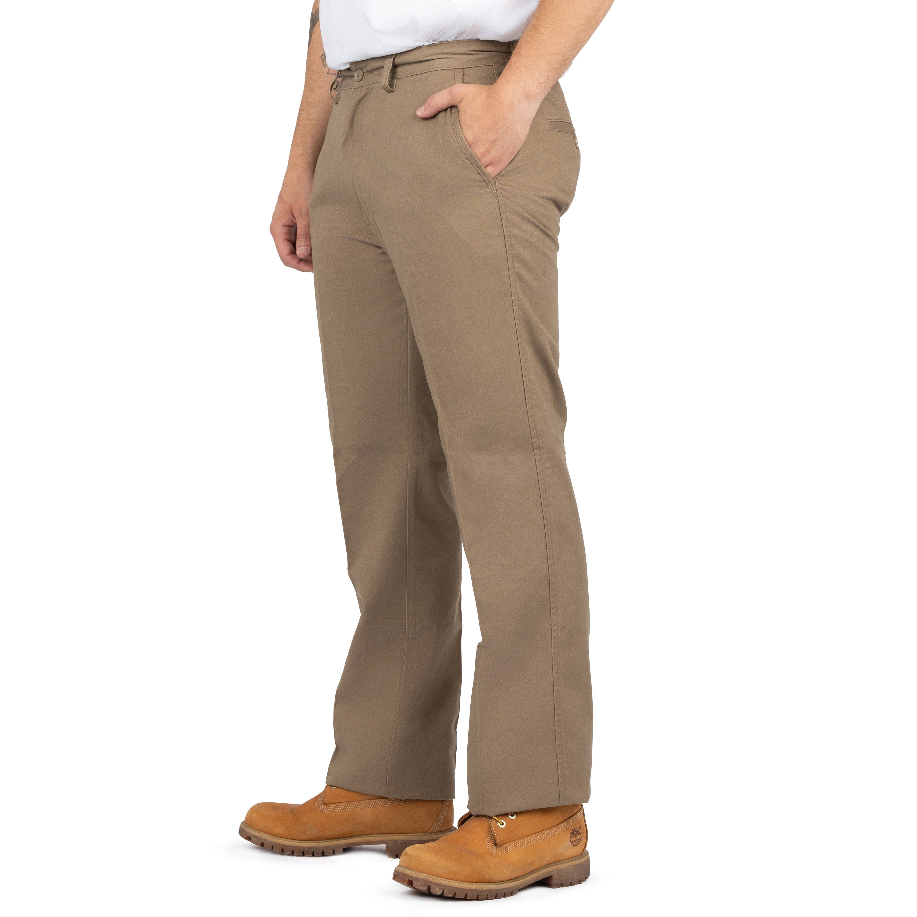 Chino's Drill Cargo Pants with Pockets for Men - Nirlon