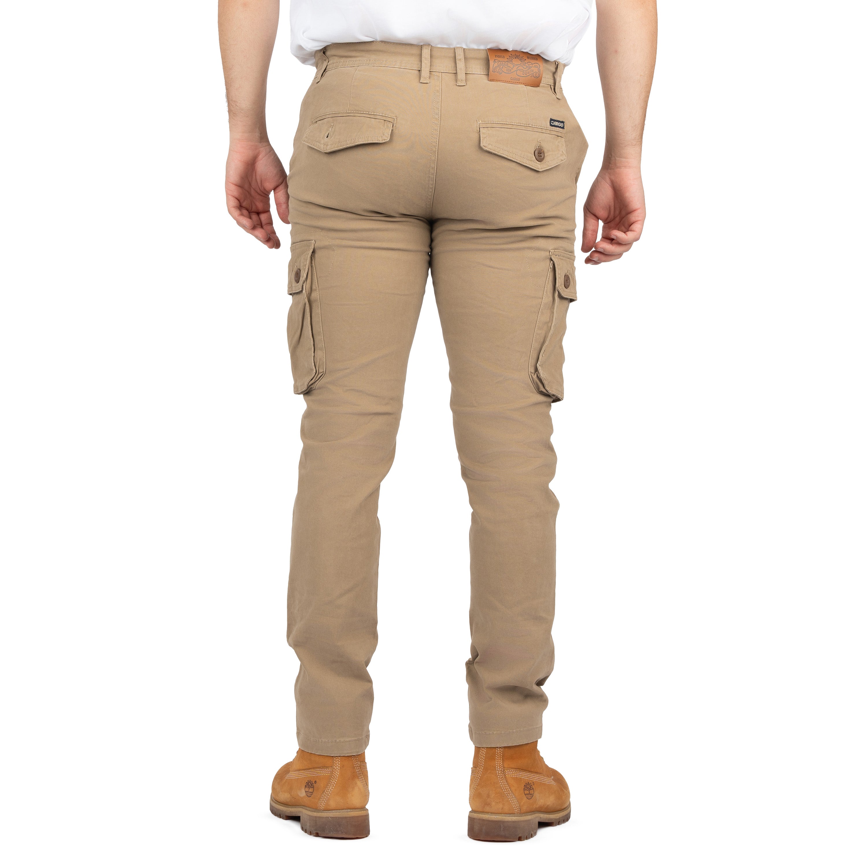 Skinny Spandex Cargo Pants for Men - Nirlon