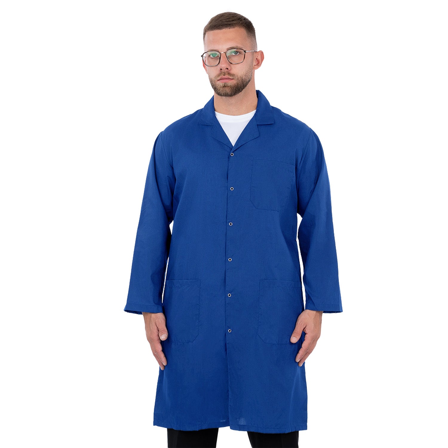 Long Sleeve Lab Coat for Men - Nirlon