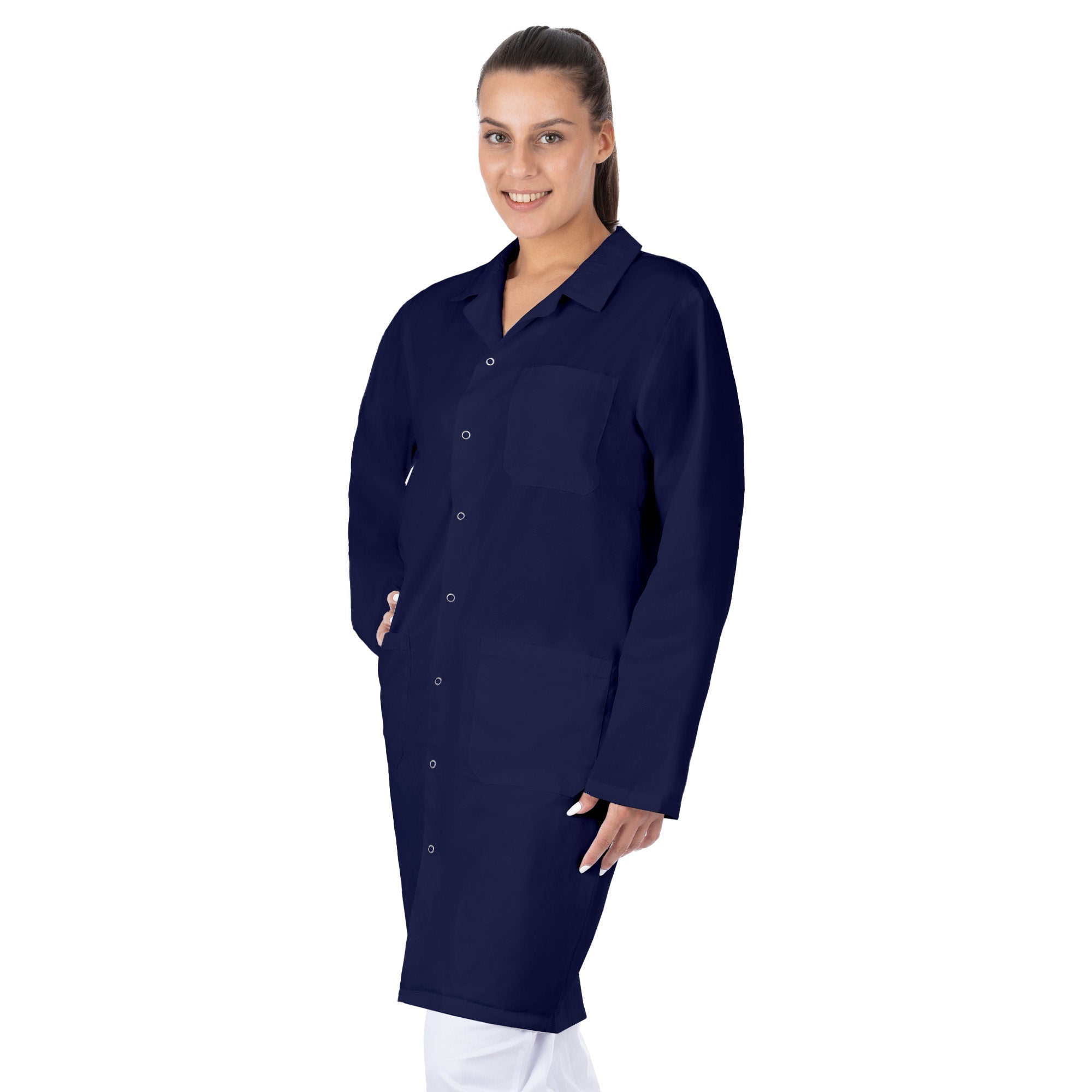 Long Sleeve Lab Coat for Women - Nirlon