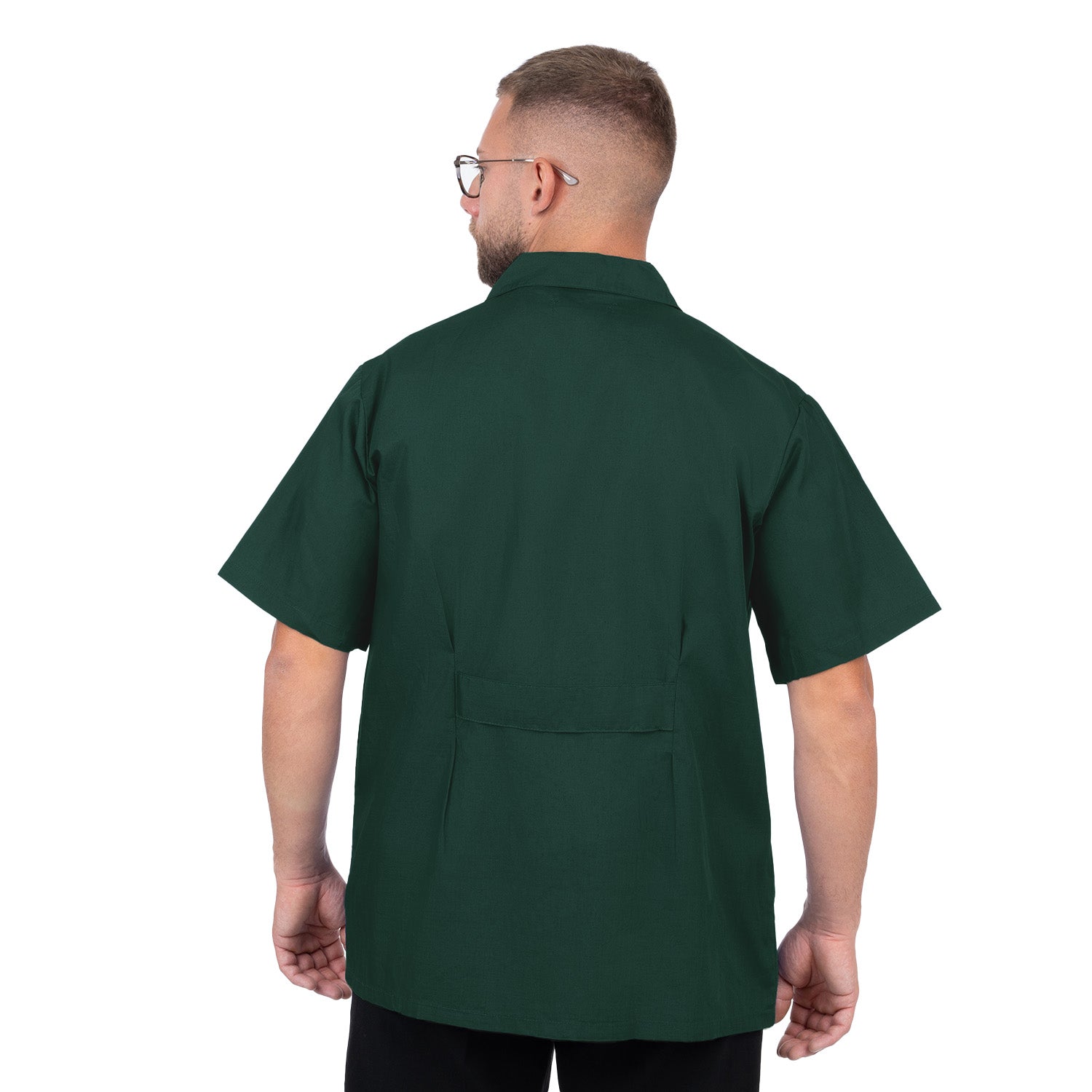 Short Sleeve Lab Coat for Men - Nirlon