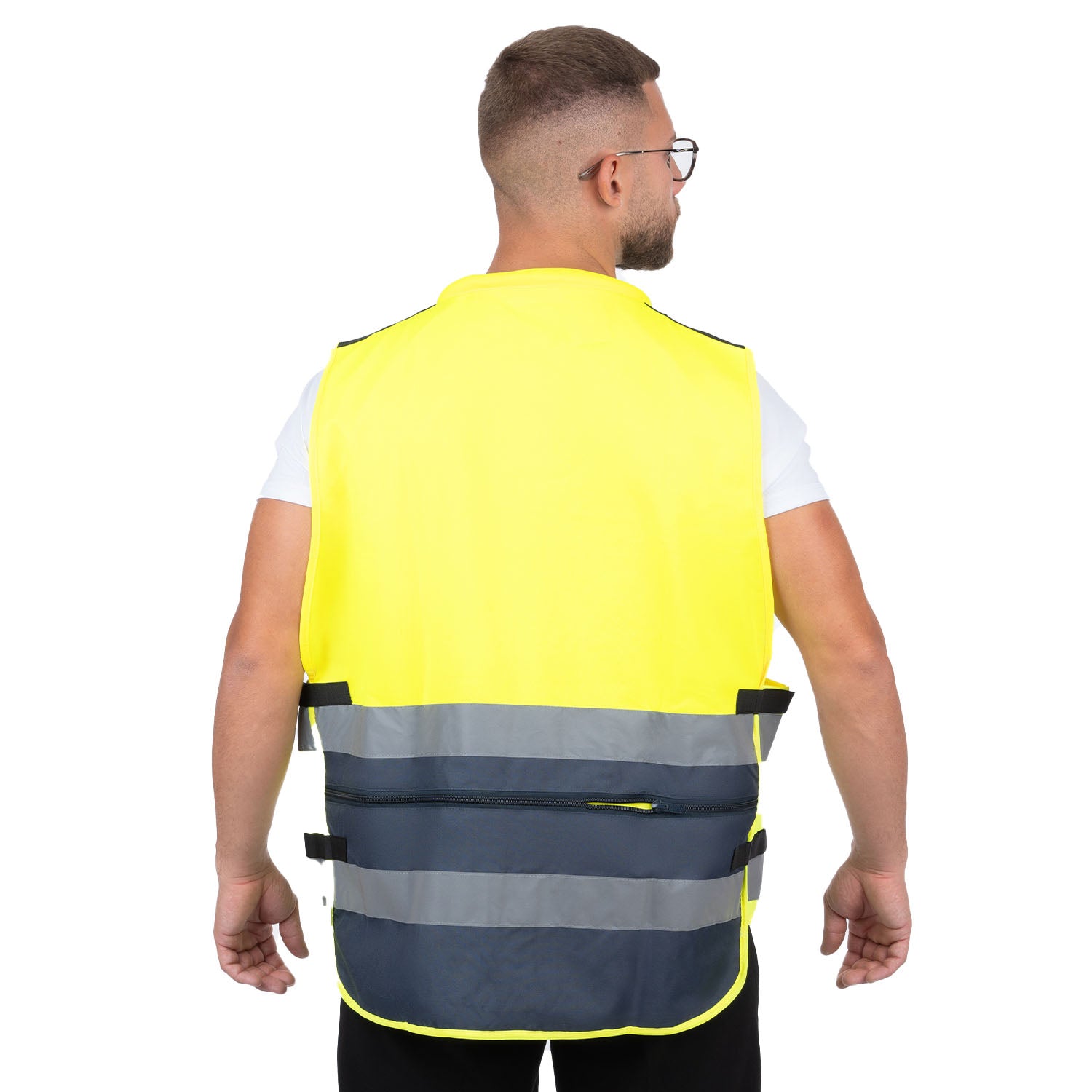 EMS Reflective Safety Vest with Pockets - Nirlon