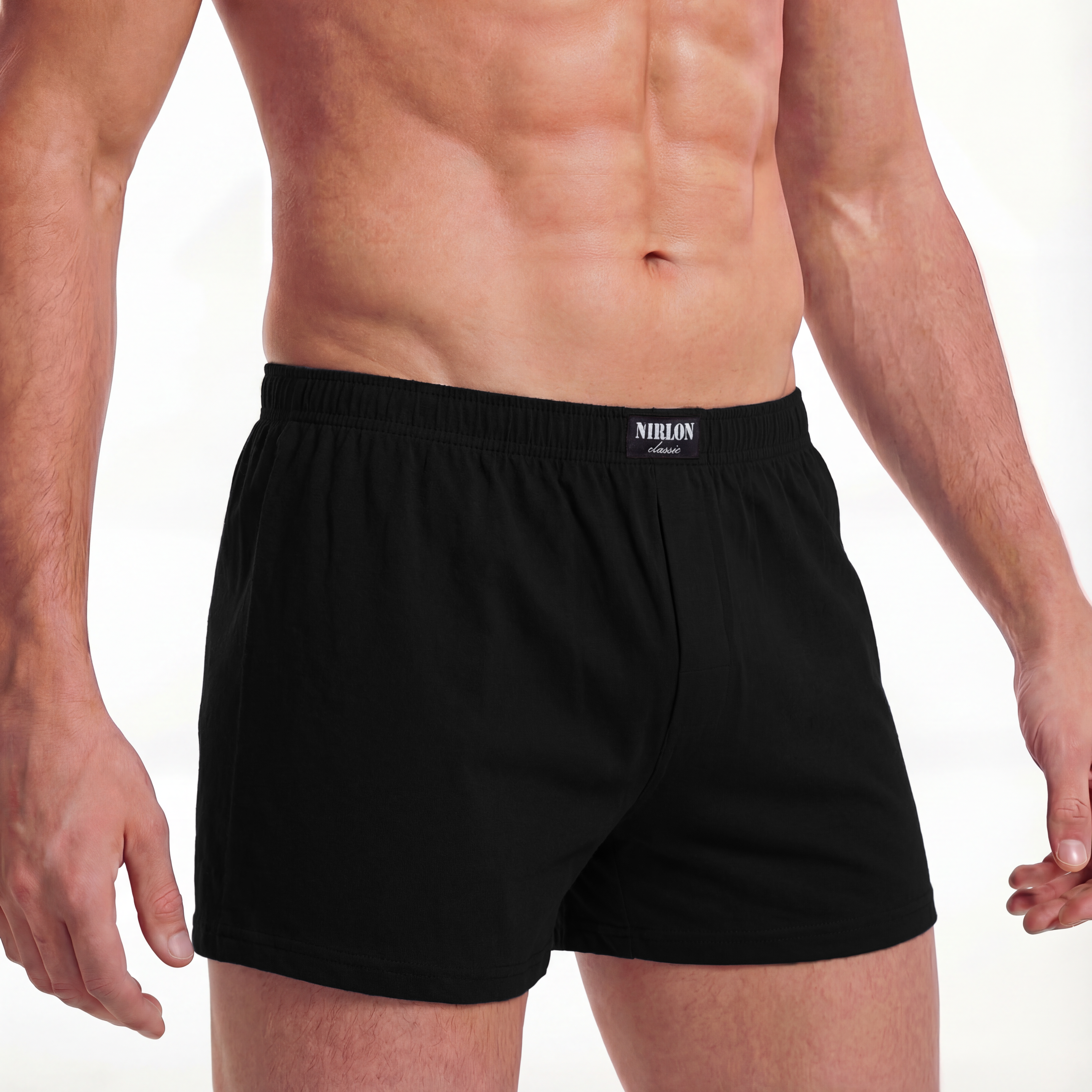 Cotton Boxer Shorts - Nirlon