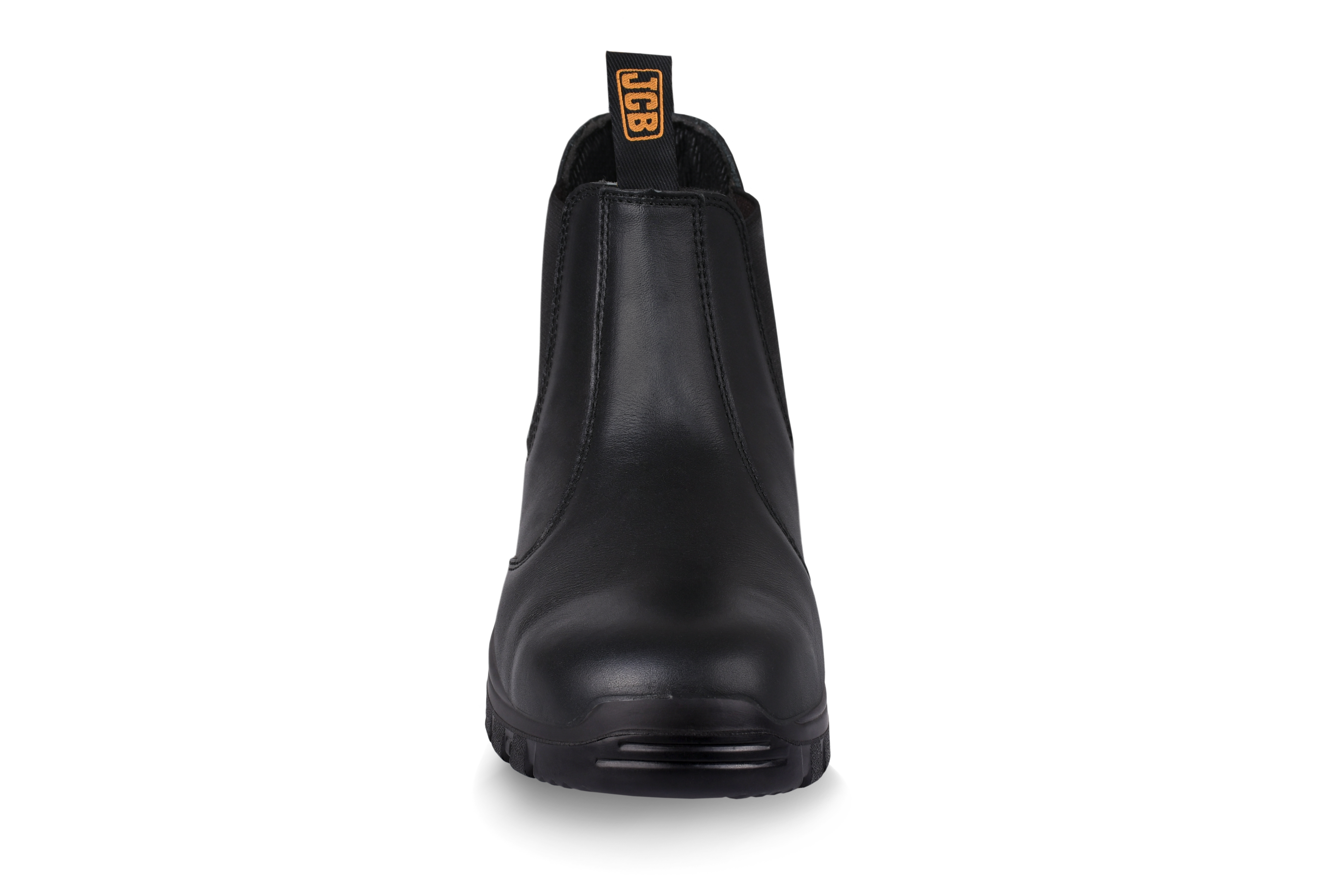 Safety Boot – Black Smooth Premium Leather - Nirlon