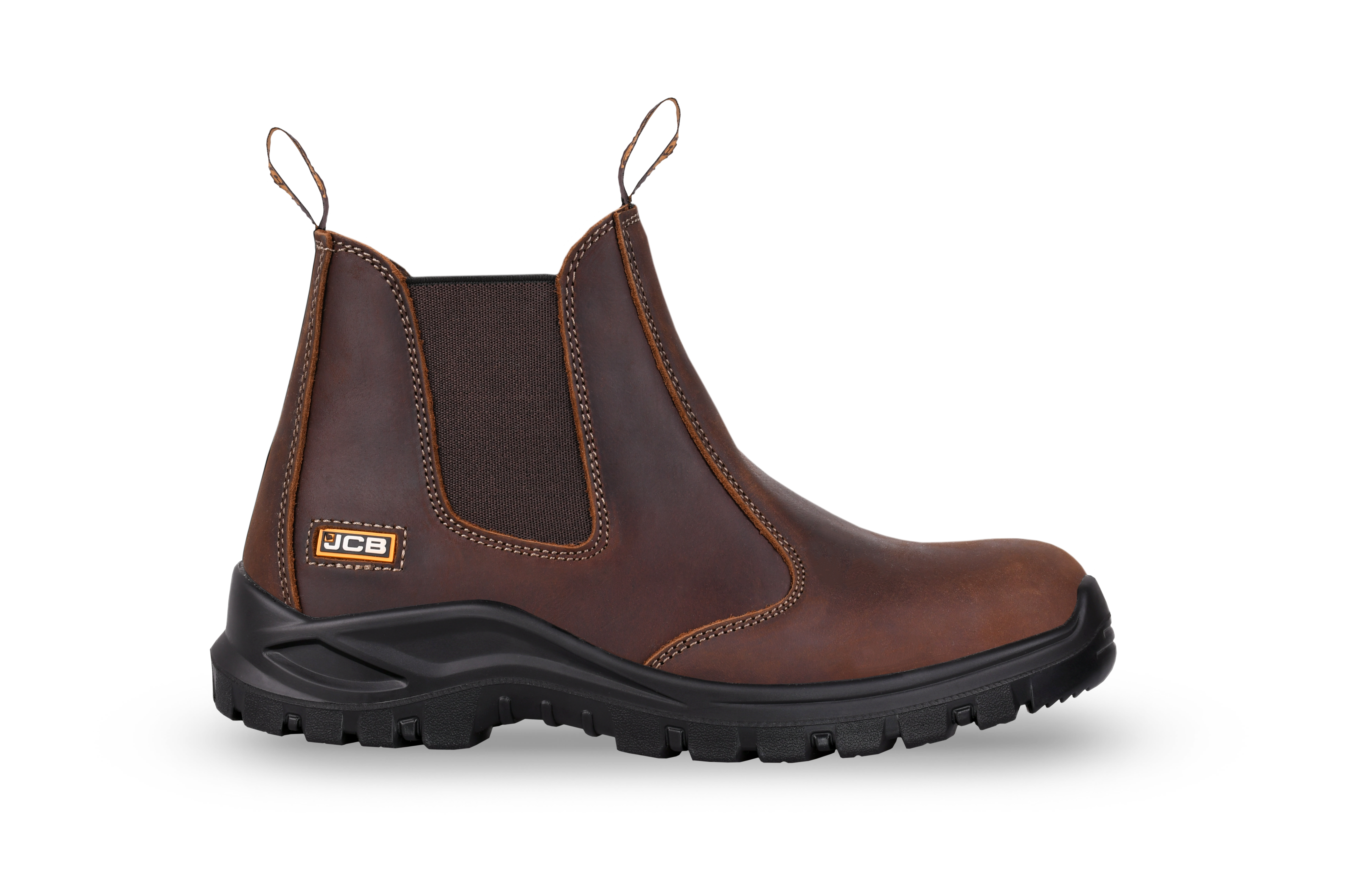 Safety Boot – Brown Smooth Premium Leather - Nirlon