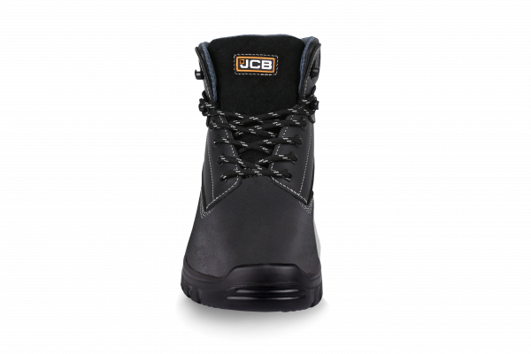Work Boot – Black Smooth Leather - Nirlon