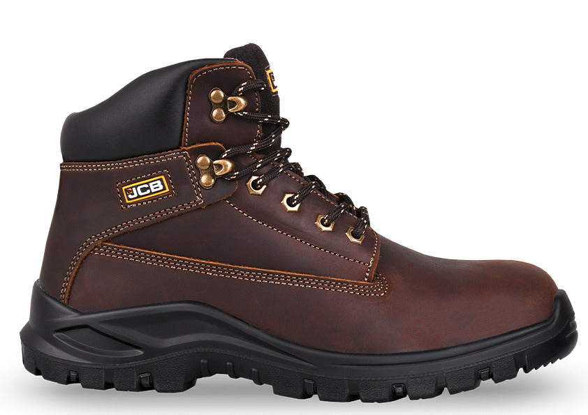 Work Boot – Brown Suede Leather - Nirlon